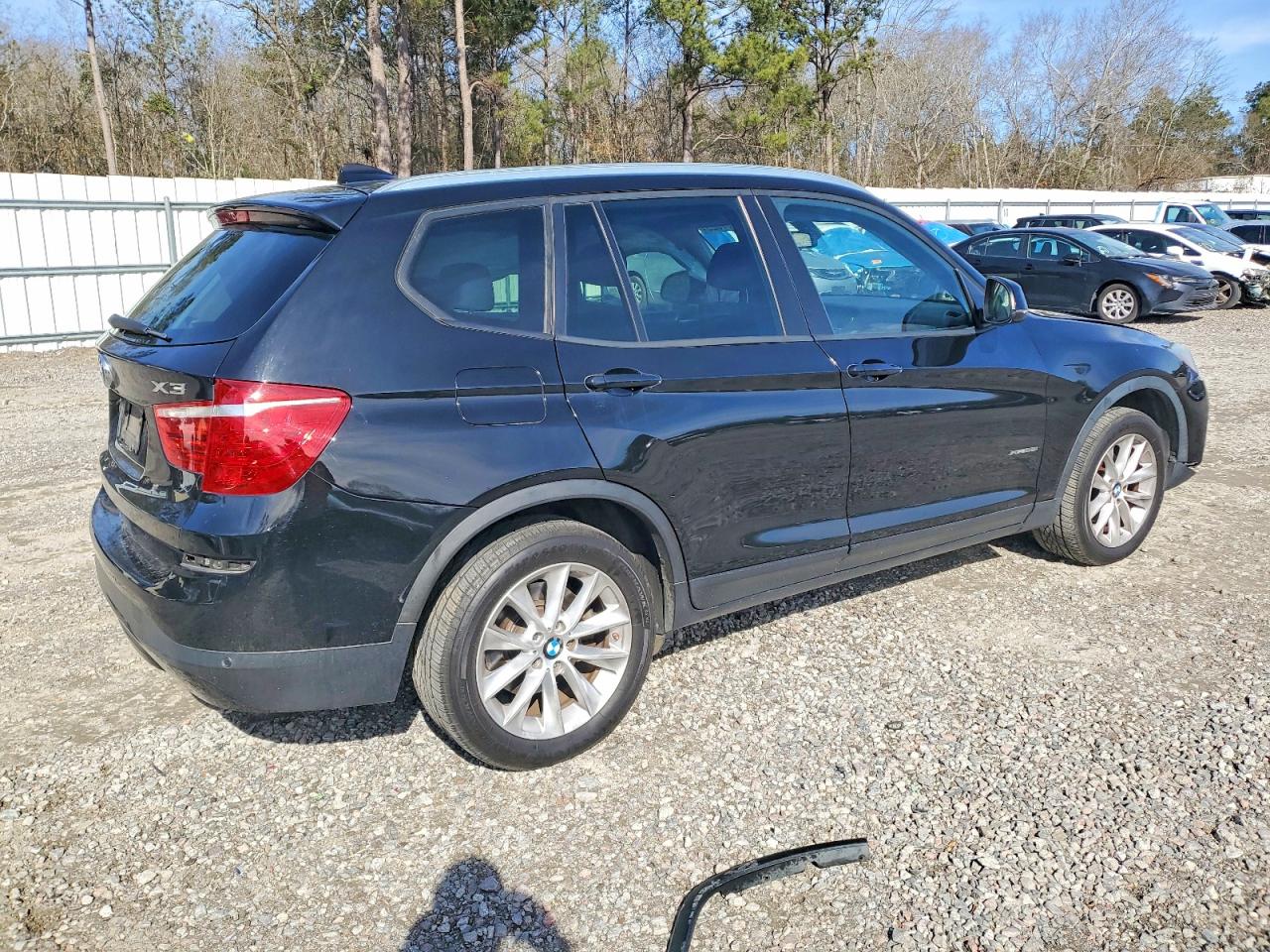 2015 Bmw X3 Xdrive28i Black vin: 5UXWX9C5XF0D53616