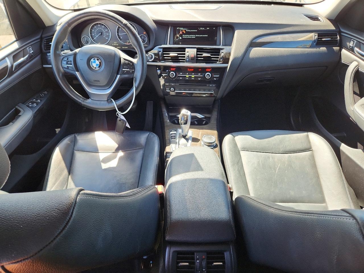 2015 Bmw X3 Xdrive28i White vin: 5UXWX9C5XF0D59528