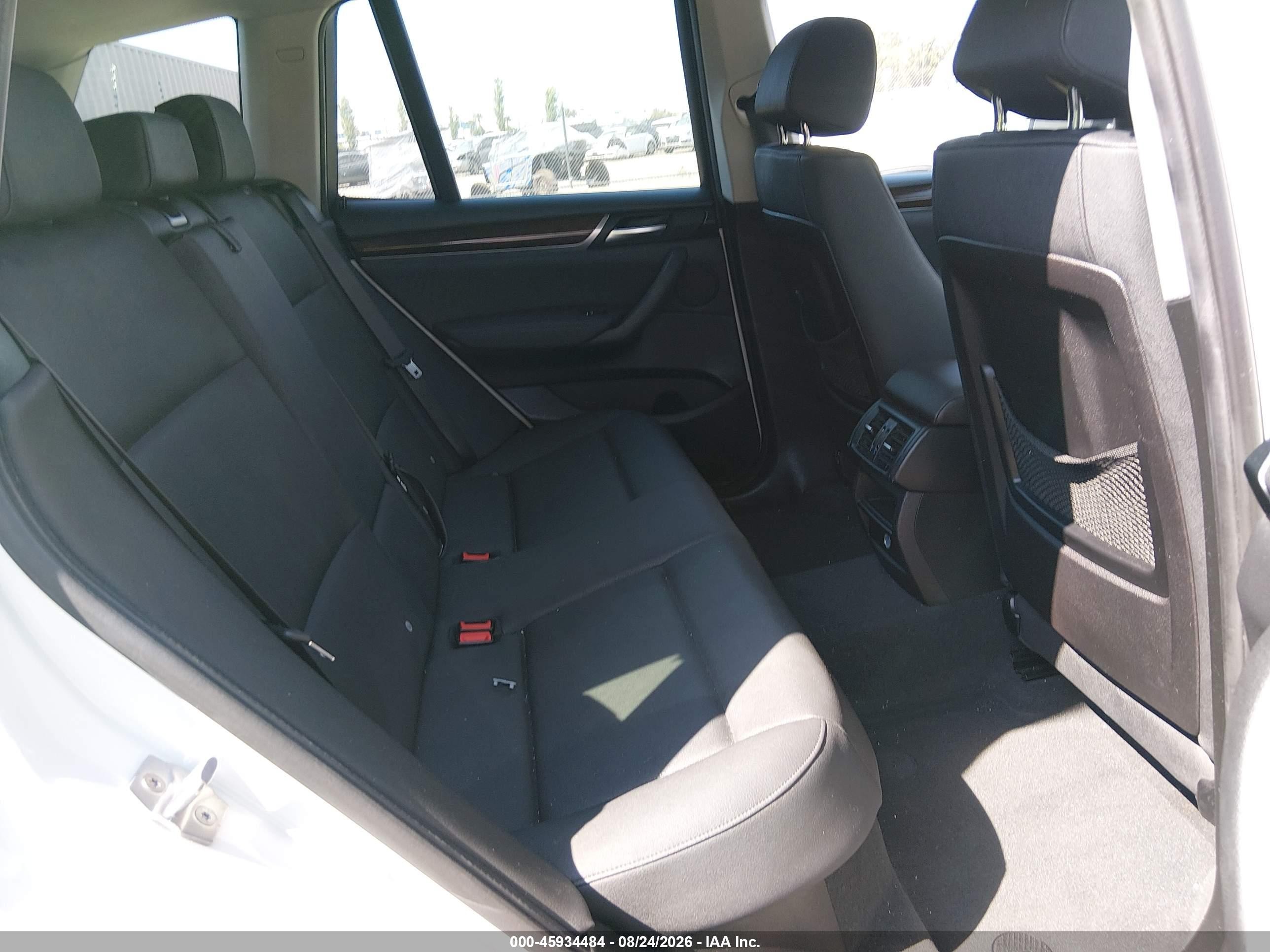 2016 Bmw X3 Xdrive28i Белый vin: 5UXWX9C5XG0D67307