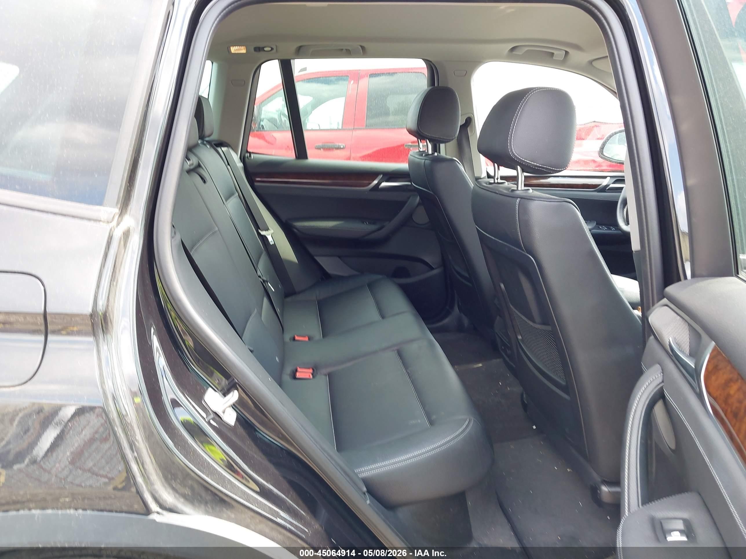 2017 Bmw X3 Xdrive28i Черный vin: 5UXWX9C5XH0T09146