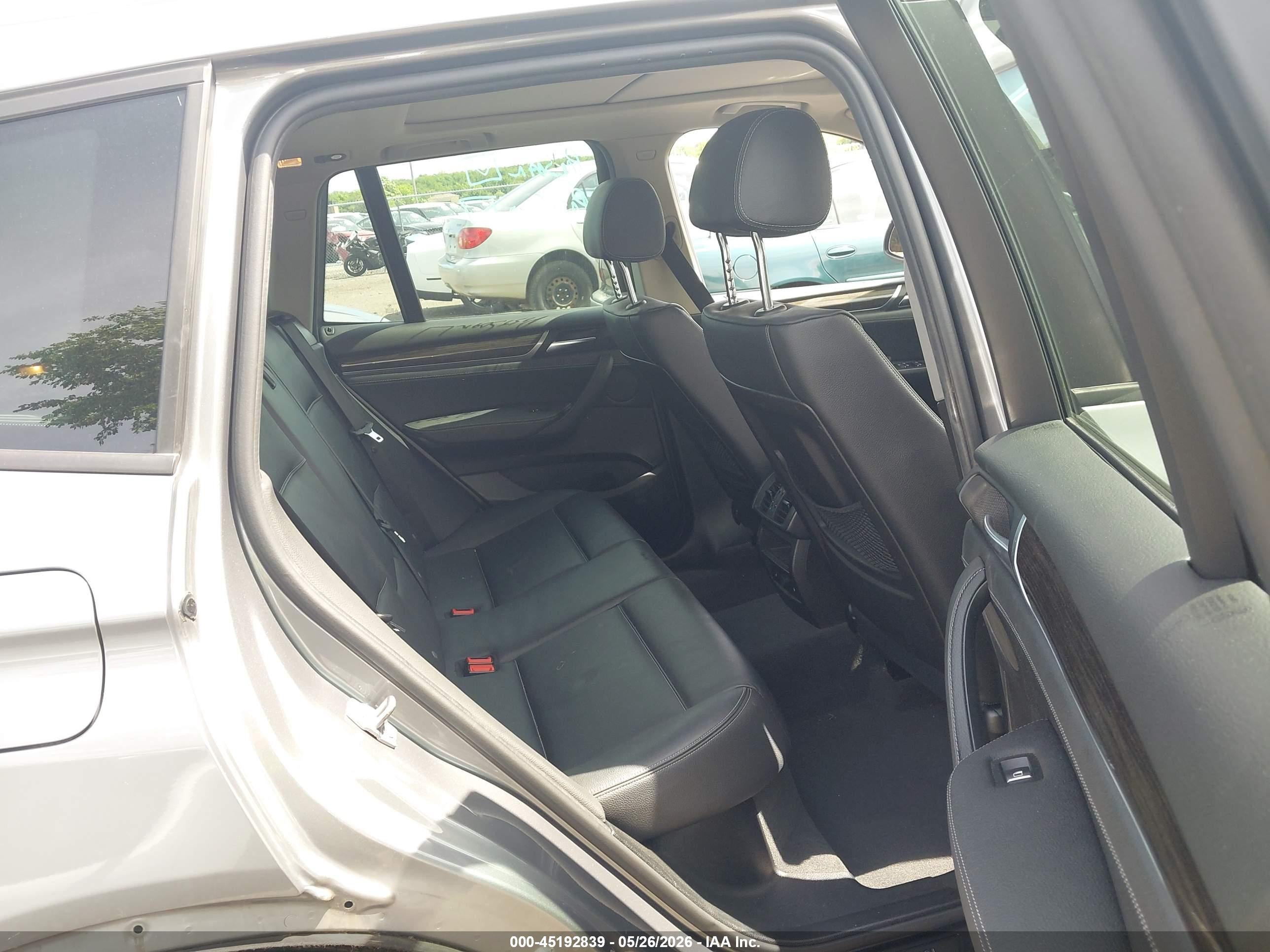 2015 Bmw X3 Xdrive28d Gray vin: 5UXWY3C50F0E95595