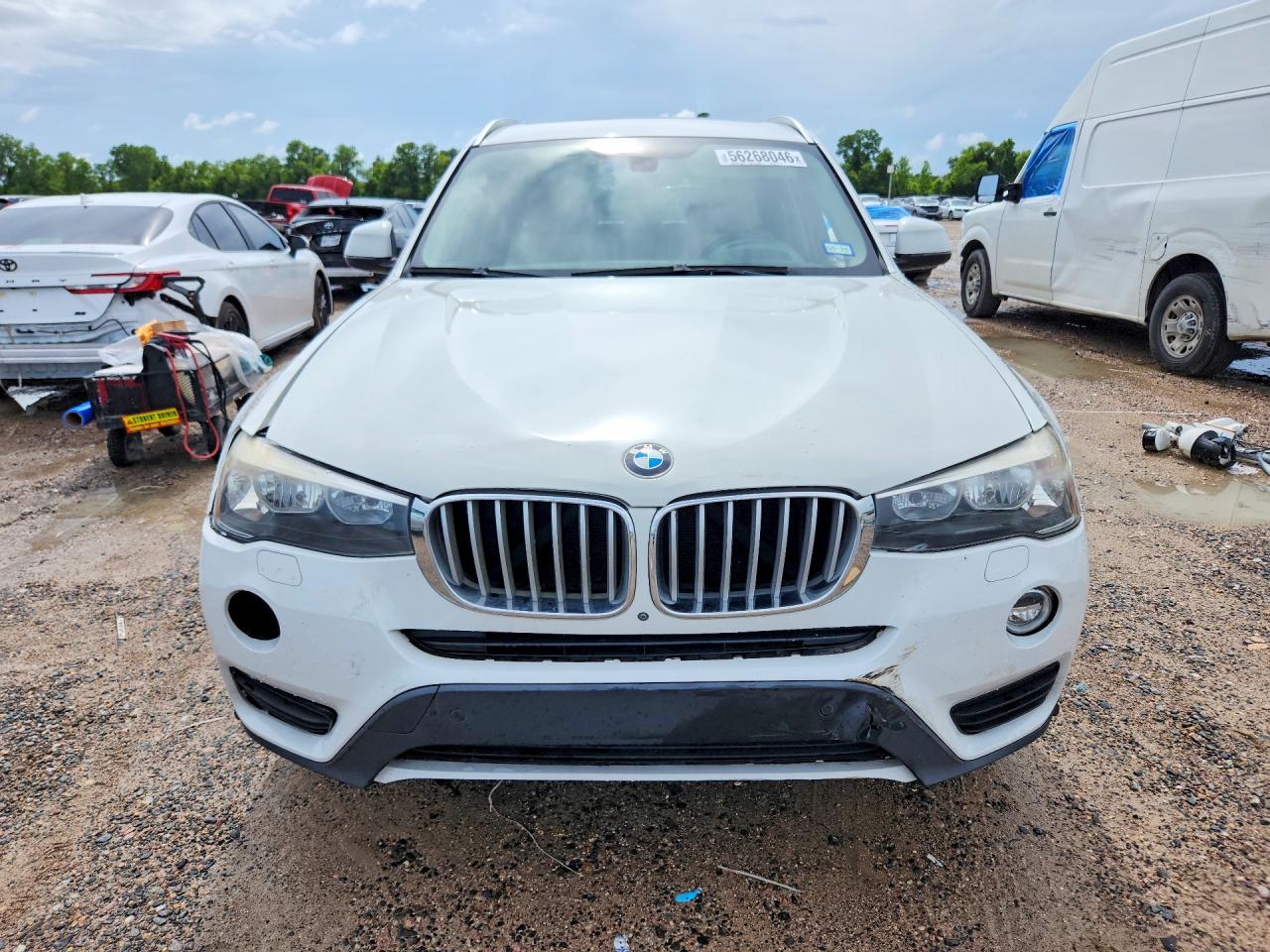 2016 Bmw X3 Xdrive28d White vin: 5UXWY3C51G0N87541