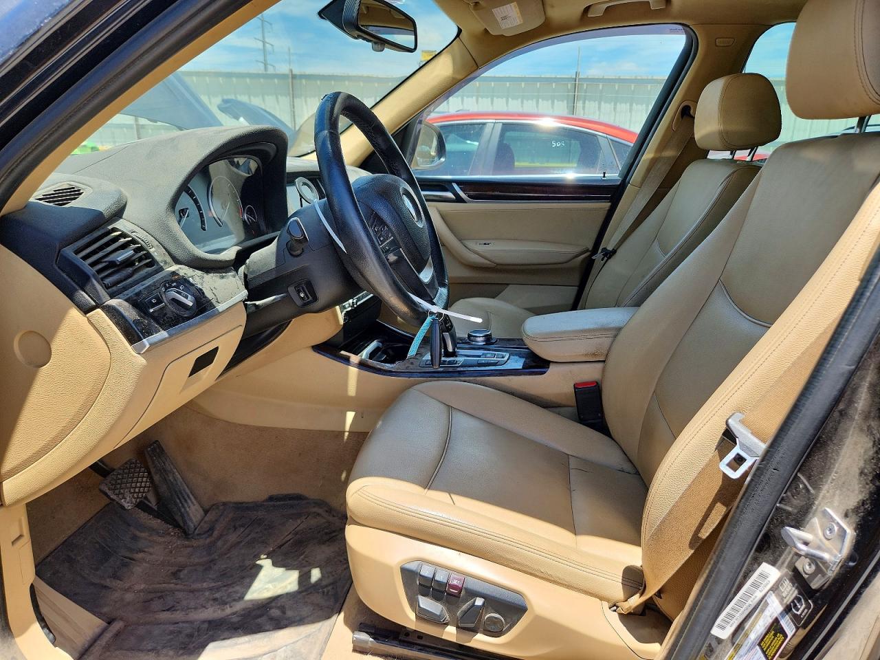 2015 Bmw X3 Xdrive28d Blue vin: 5UXWY3C54F0E96930