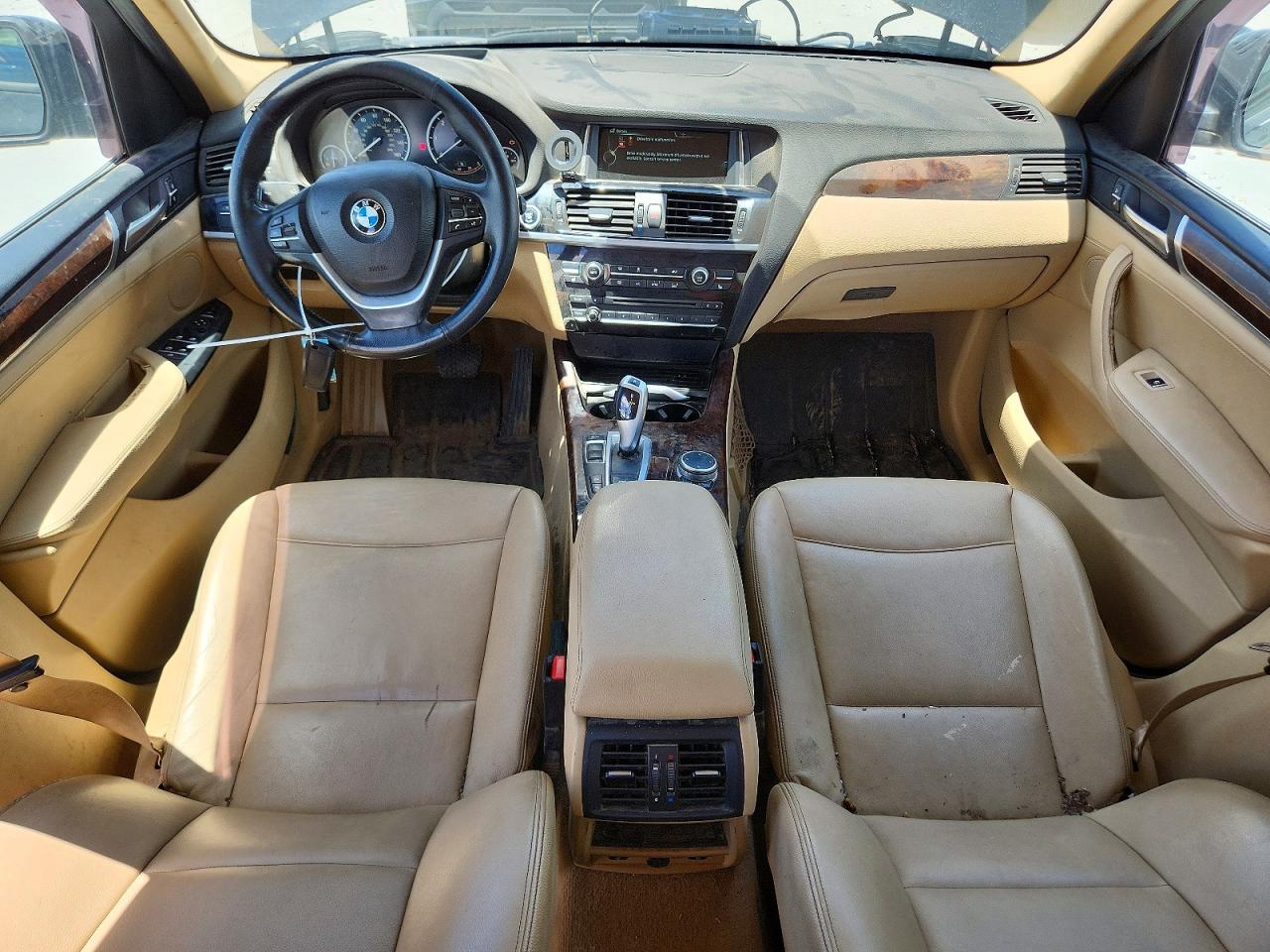 2015 Bmw X3 Xdrive28d Blue vin: 5UXWY3C54F0E96930