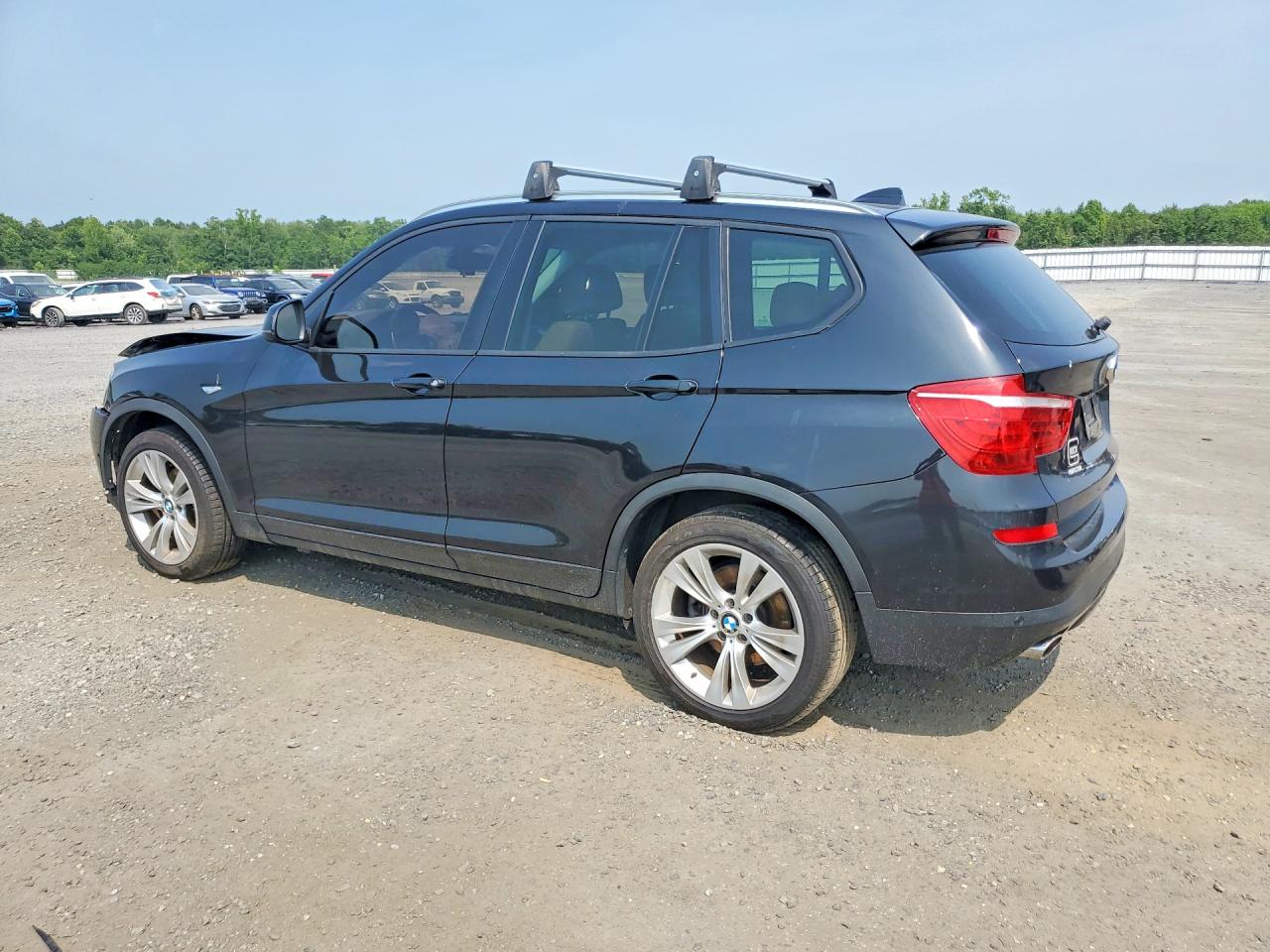 2015 Bmw X3 Xdrive28d Black vin: 5UXWY3C57F0E97084