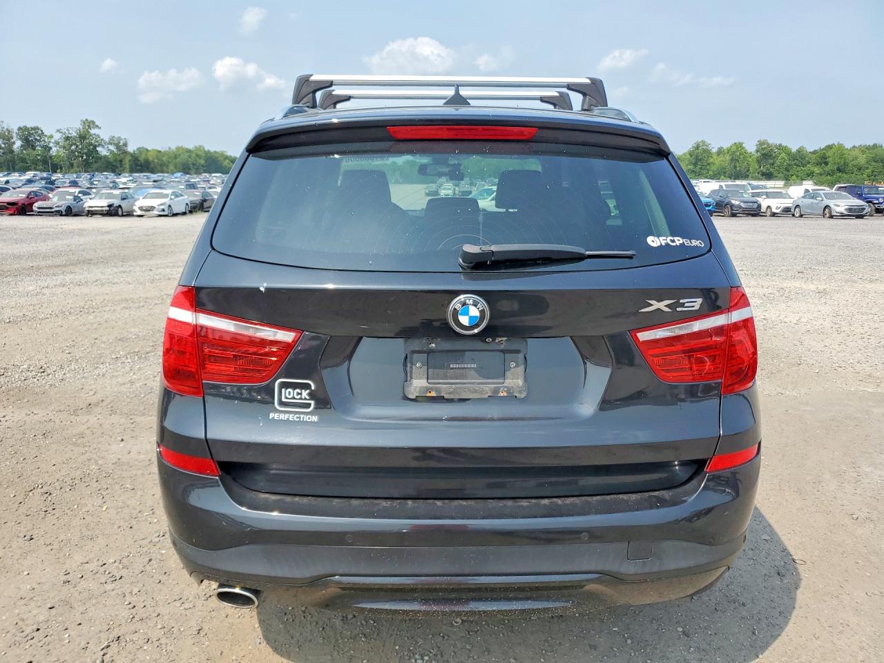 2015 Bmw X3 Xdrive28d Black vin: 5UXWY3C57F0E97084