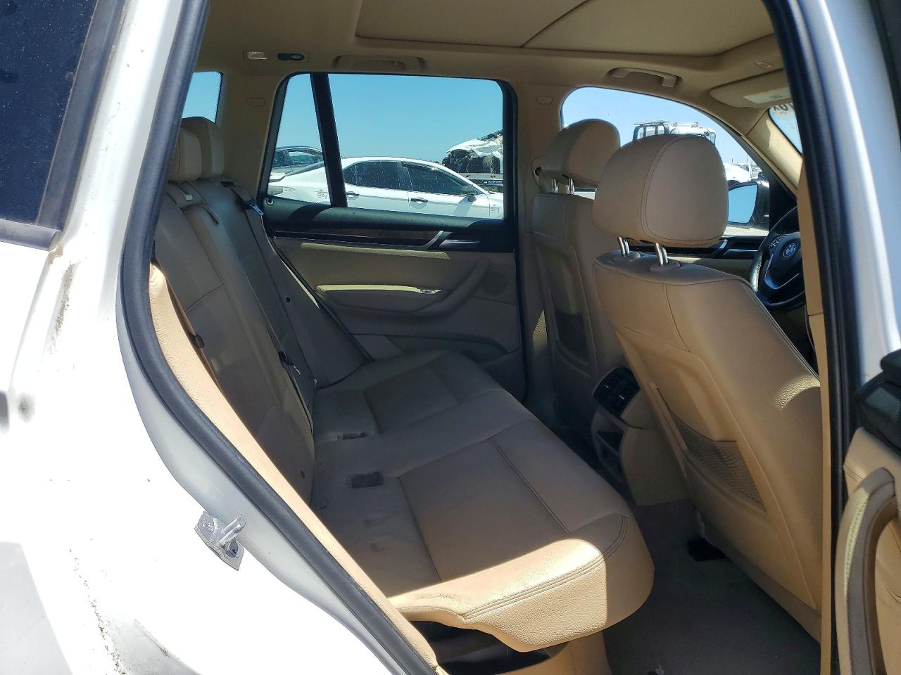 2015 Bmw X3 Xdrive28d White vin: 5UXWY3C59F0E95689