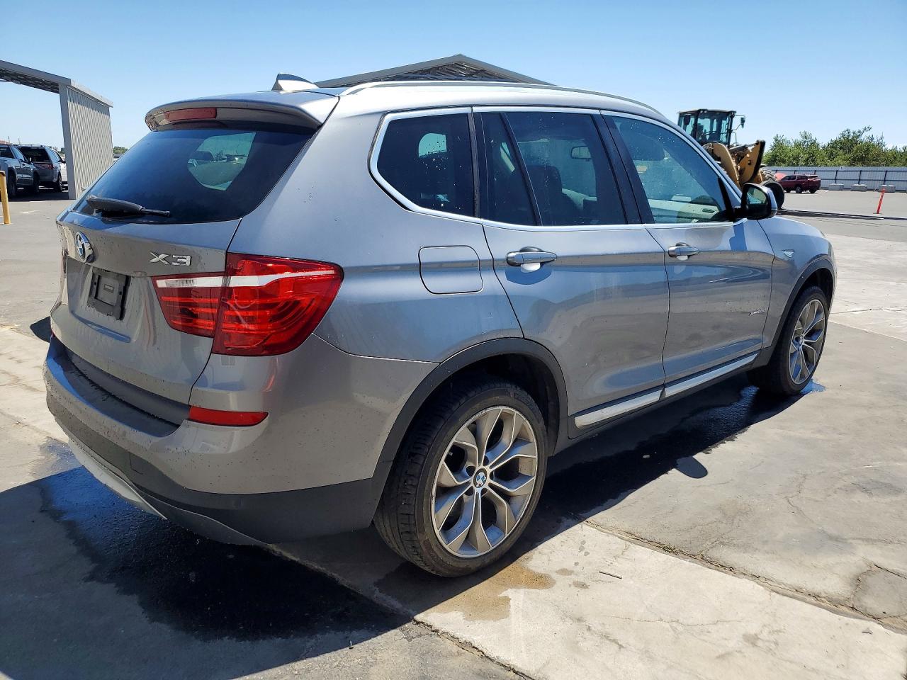 2015 Bmw X3 Xdrive28d Charcoal vin: 5UXWY3C59F0N86569