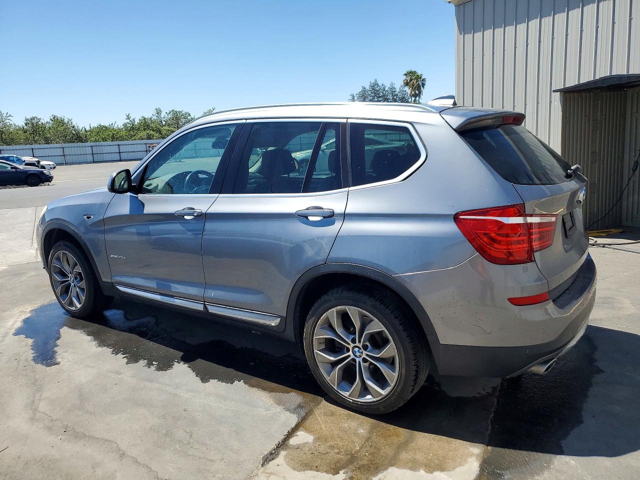 2015 Bmw X3 Xdrive28d Charcoal vin: 5UXWY3C59F0N86569