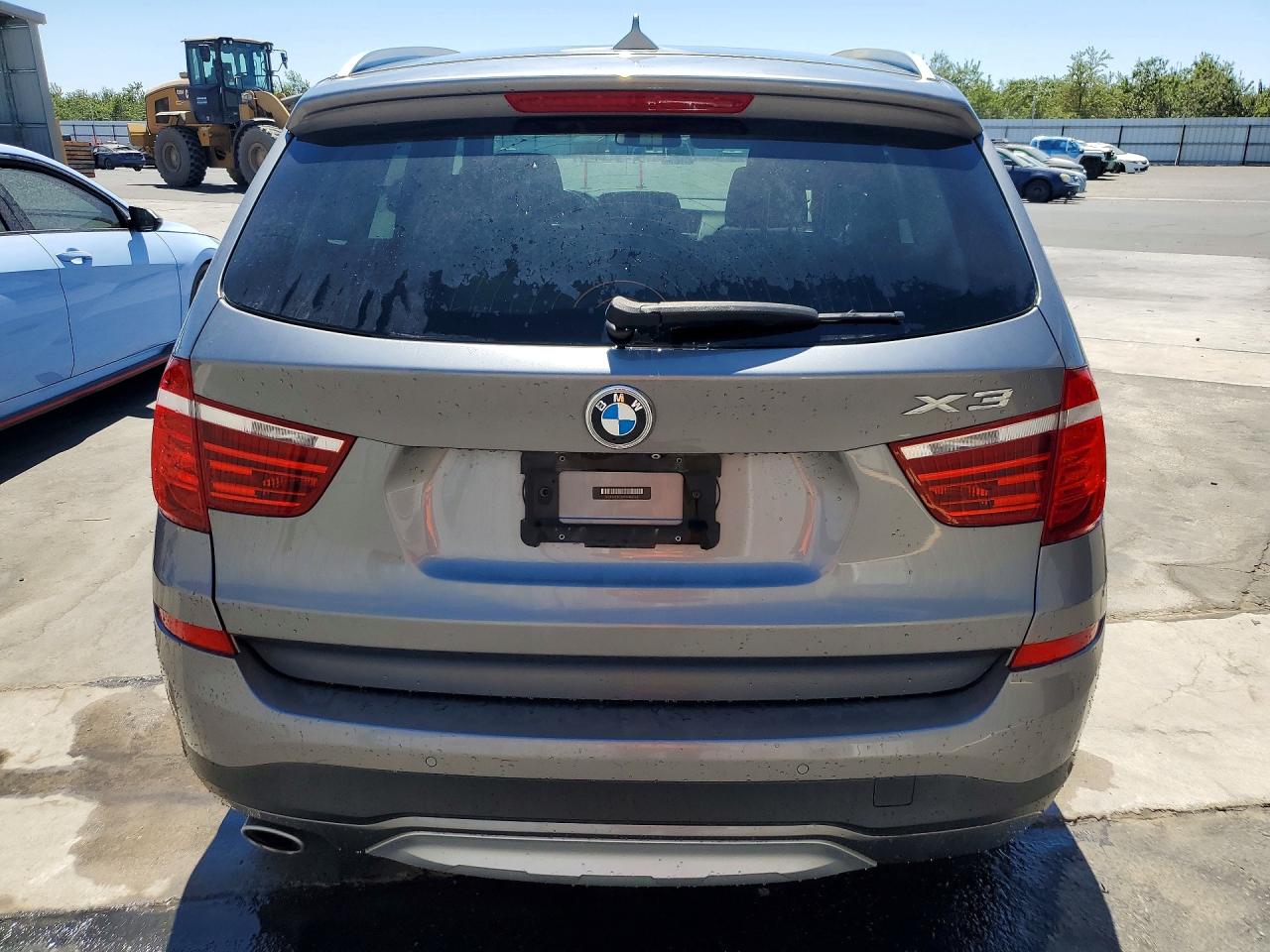 2015 Bmw X3 Xdrive28d Charcoal vin: 5UXWY3C59F0N86569