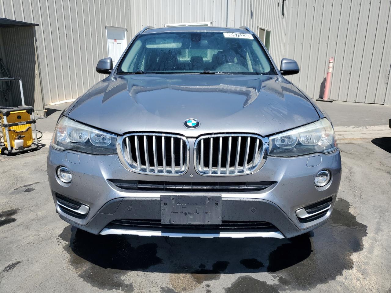 2015 Bmw X3 Xdrive28d Charcoal vin: 5UXWY3C59F0N86569 Damage: Left Head Lamp, Faded, Repair Required