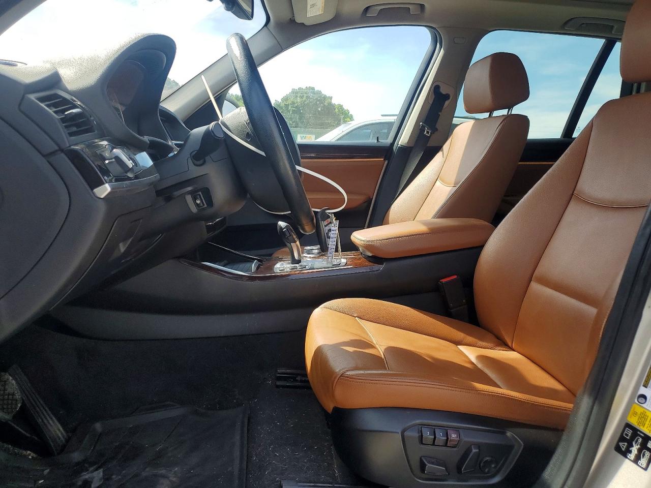 2017 Bmw X3 Sdrive28i Silver vin: 5UXWZ7C32H0V90145