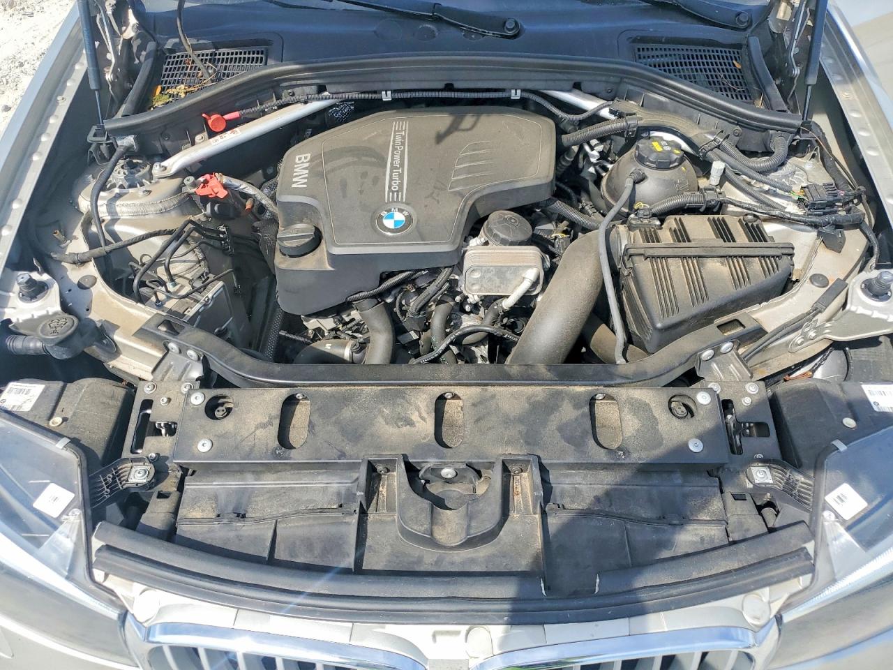 2017 Bmw X3 Sdrive28i Silver vin: 5UXWZ7C32H0V90145