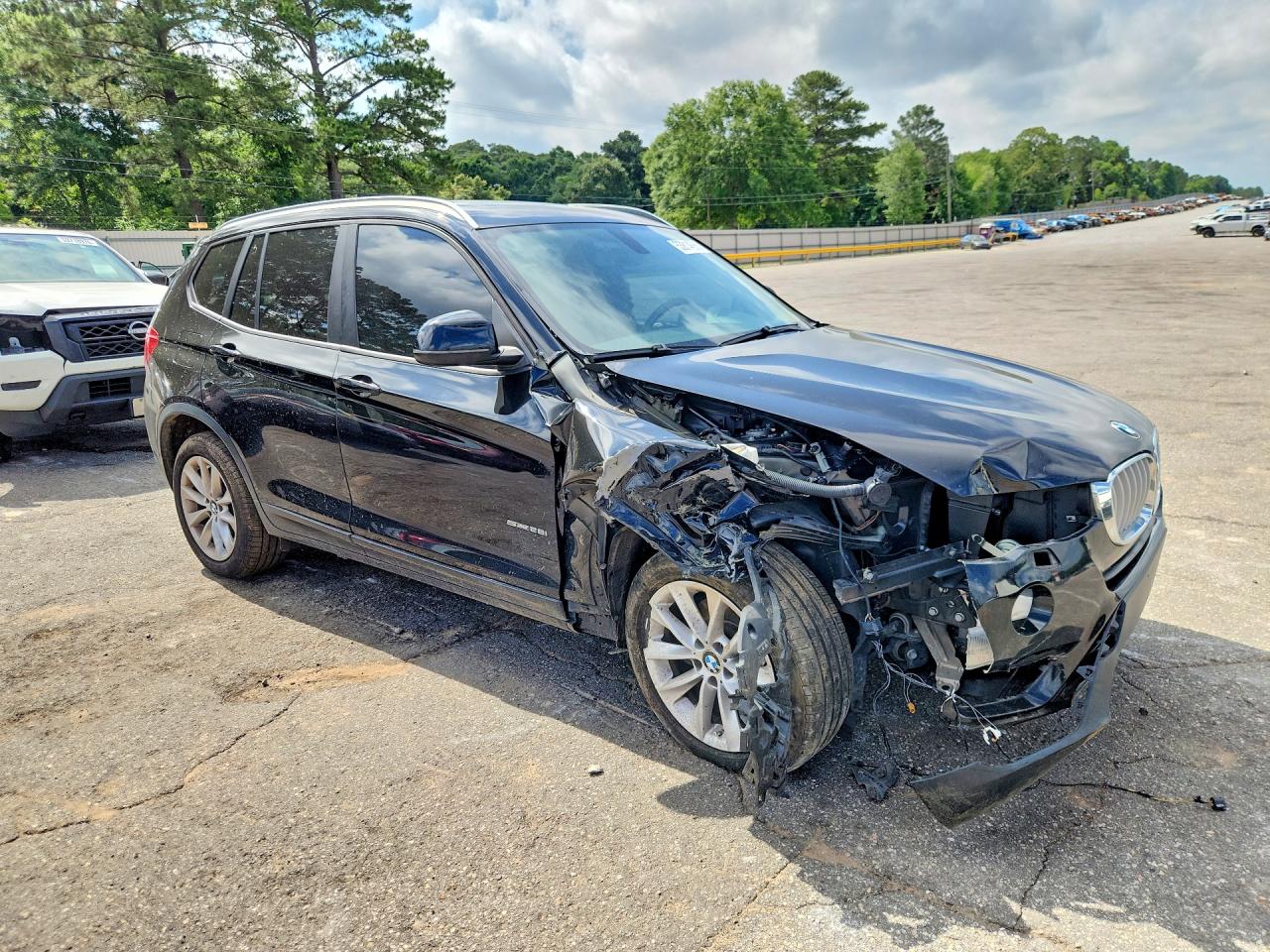 2017 Bmw X3 Sdrive28i Black vin: 5UXWZ7C33H0V91434