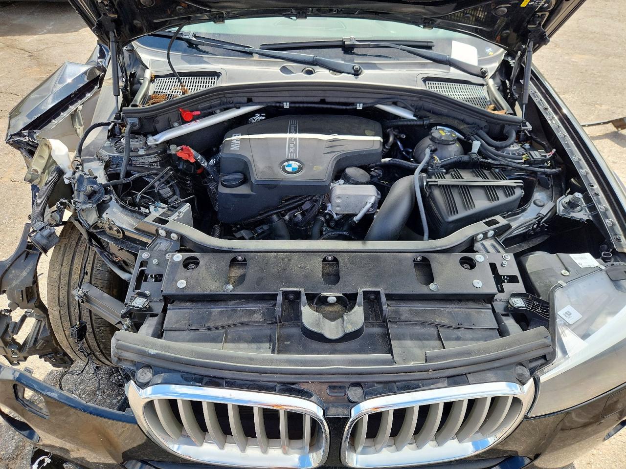 2017 Bmw X3 Sdrive28i Black vin: 5UXWZ7C33H0V91434