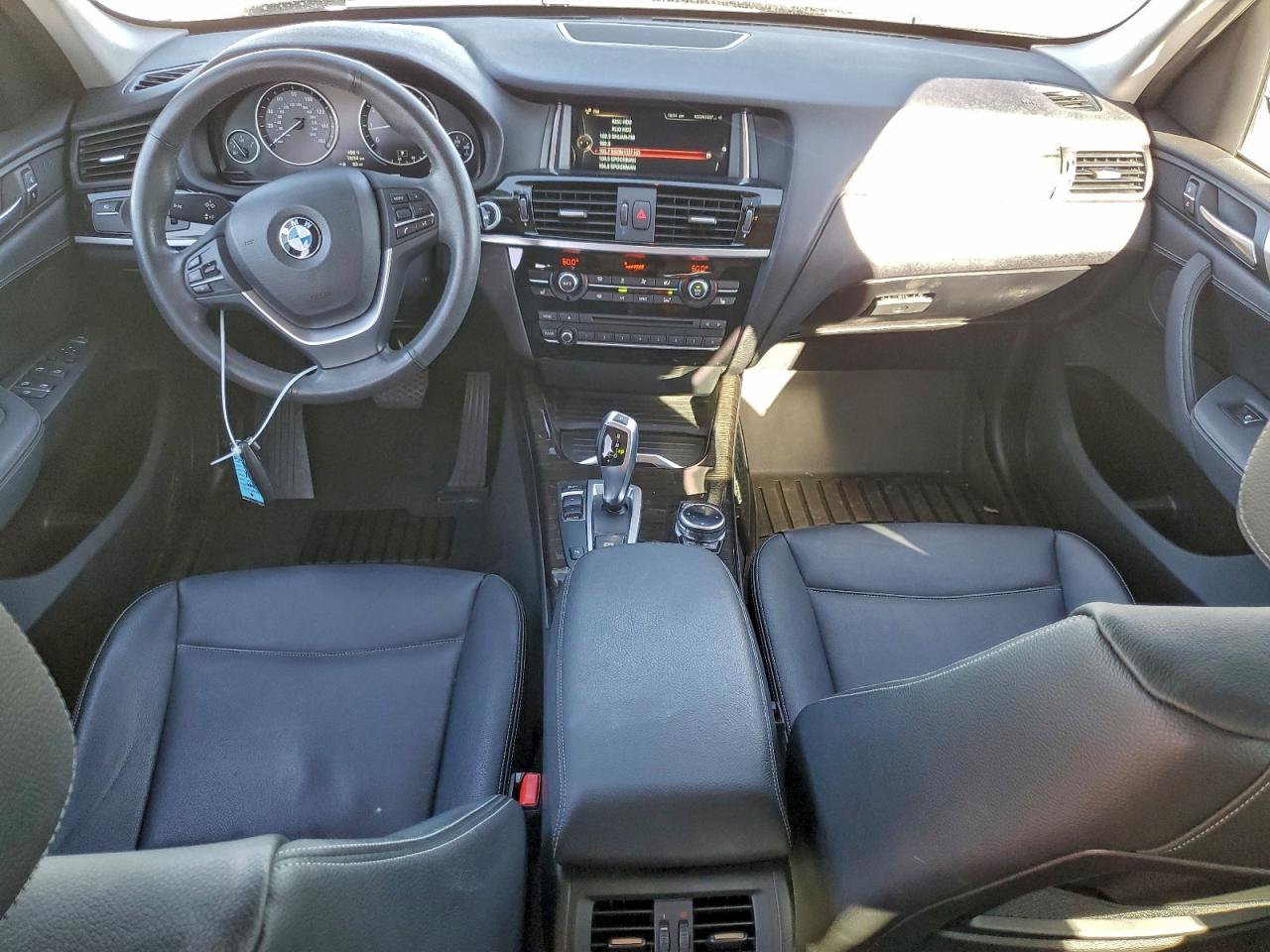 2015 Bmw X3 Sdrive28i White vin: 5UXWZ7C51F0F75654