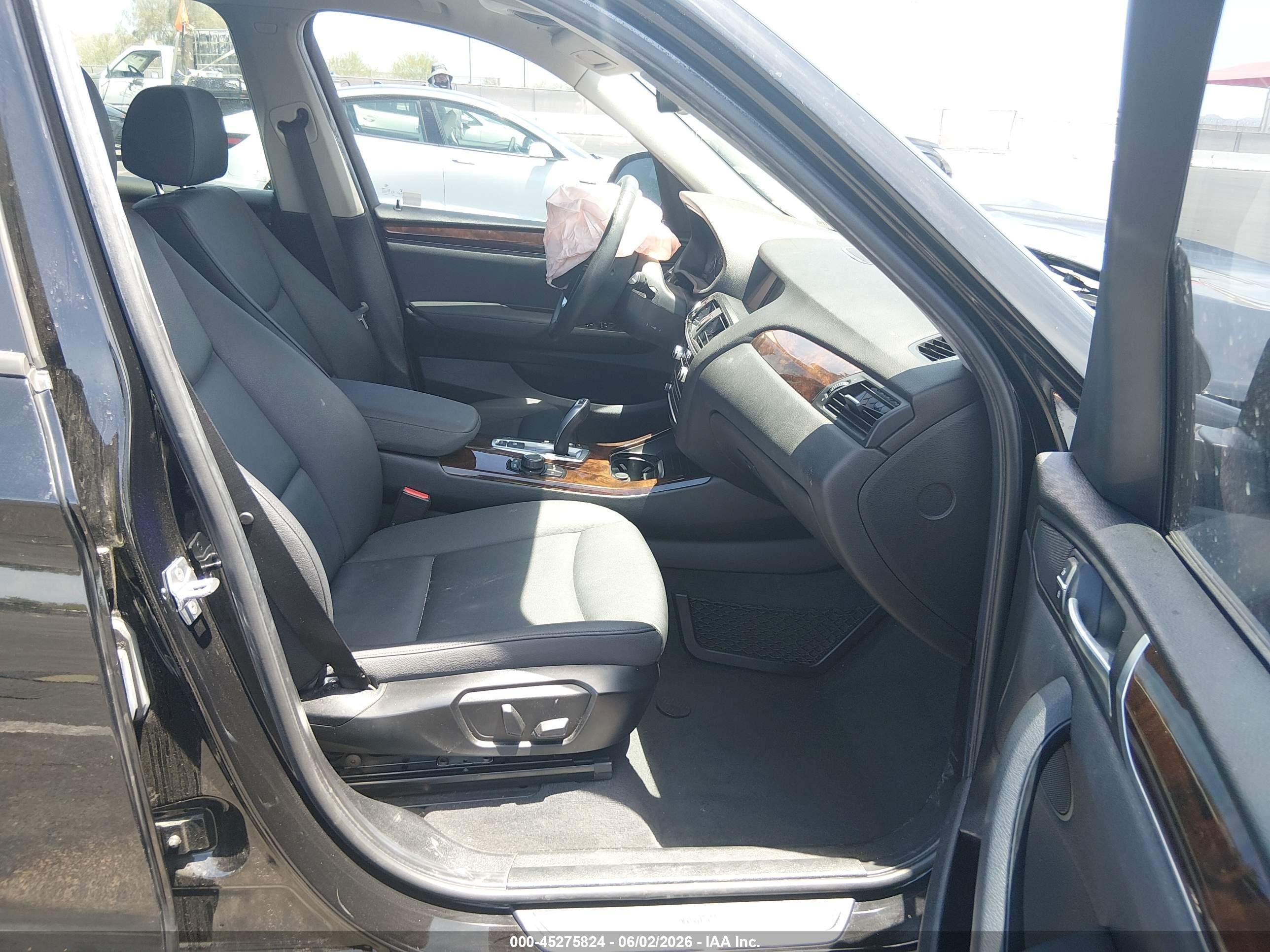 2017 Bmw X3 Sdrive28i Black vin: 5UXWZ7C52H0V85609