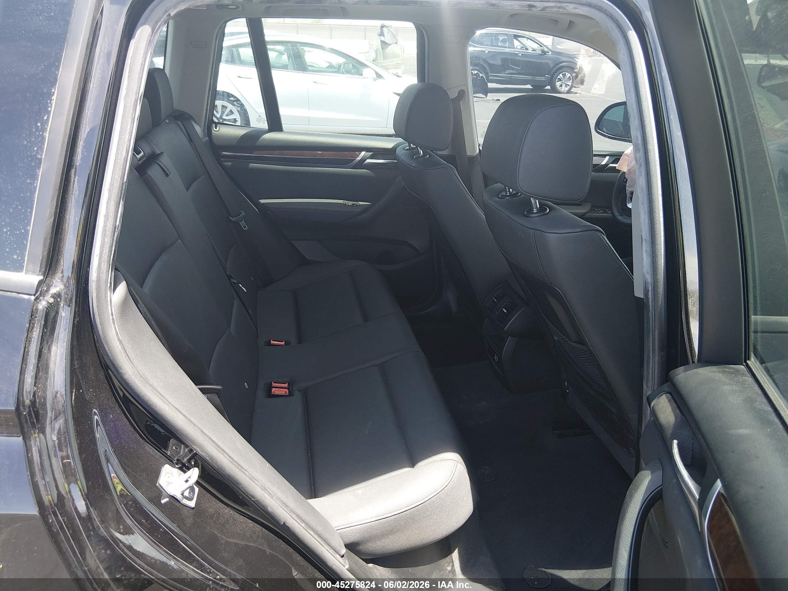 2017 Bmw X3 Sdrive28i Black vin: 5UXWZ7C52H0V85609