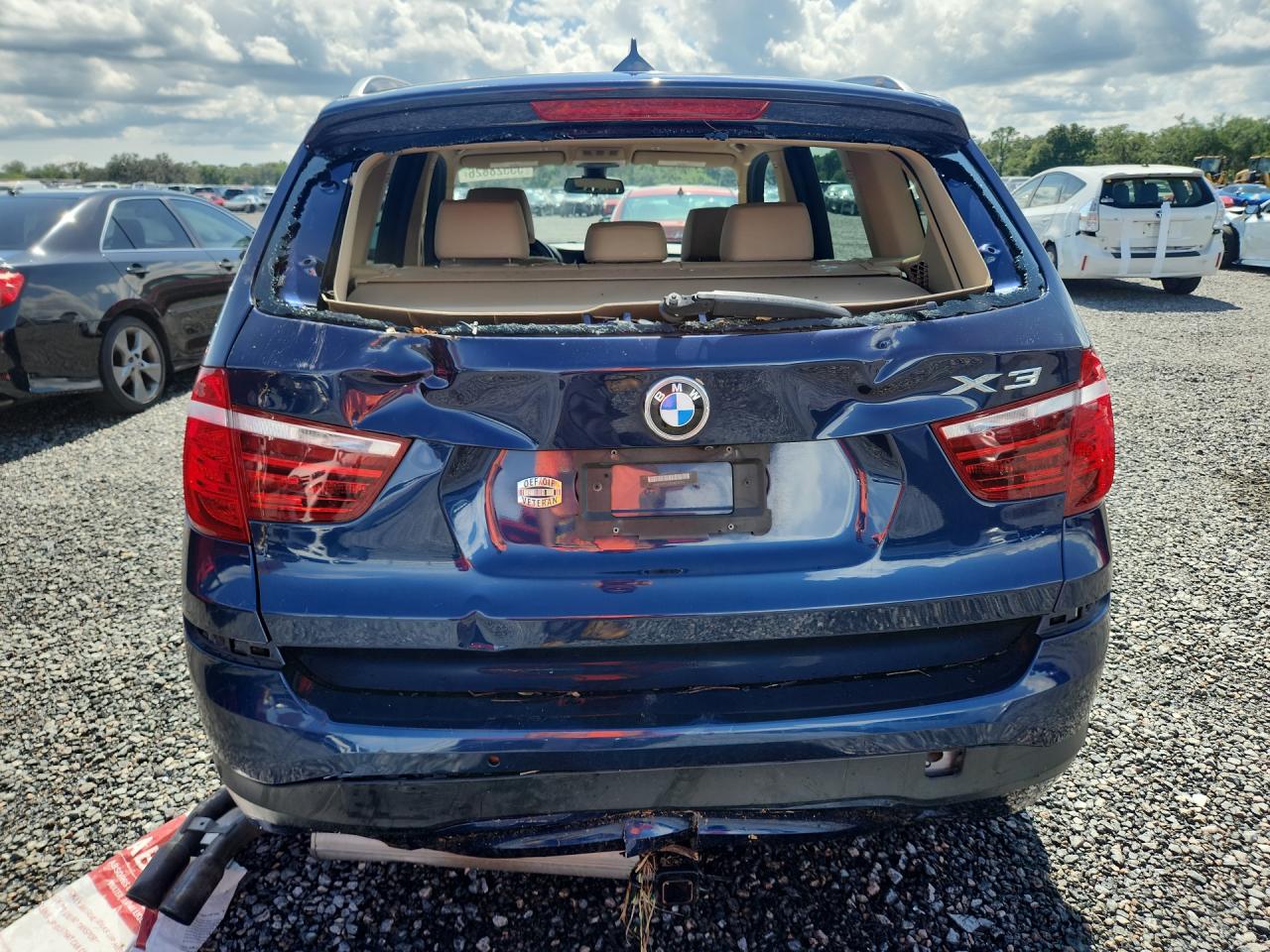 2016 Bmw X3 Sdrive28i Blue vin: 5UXWZ7C53G0T42762