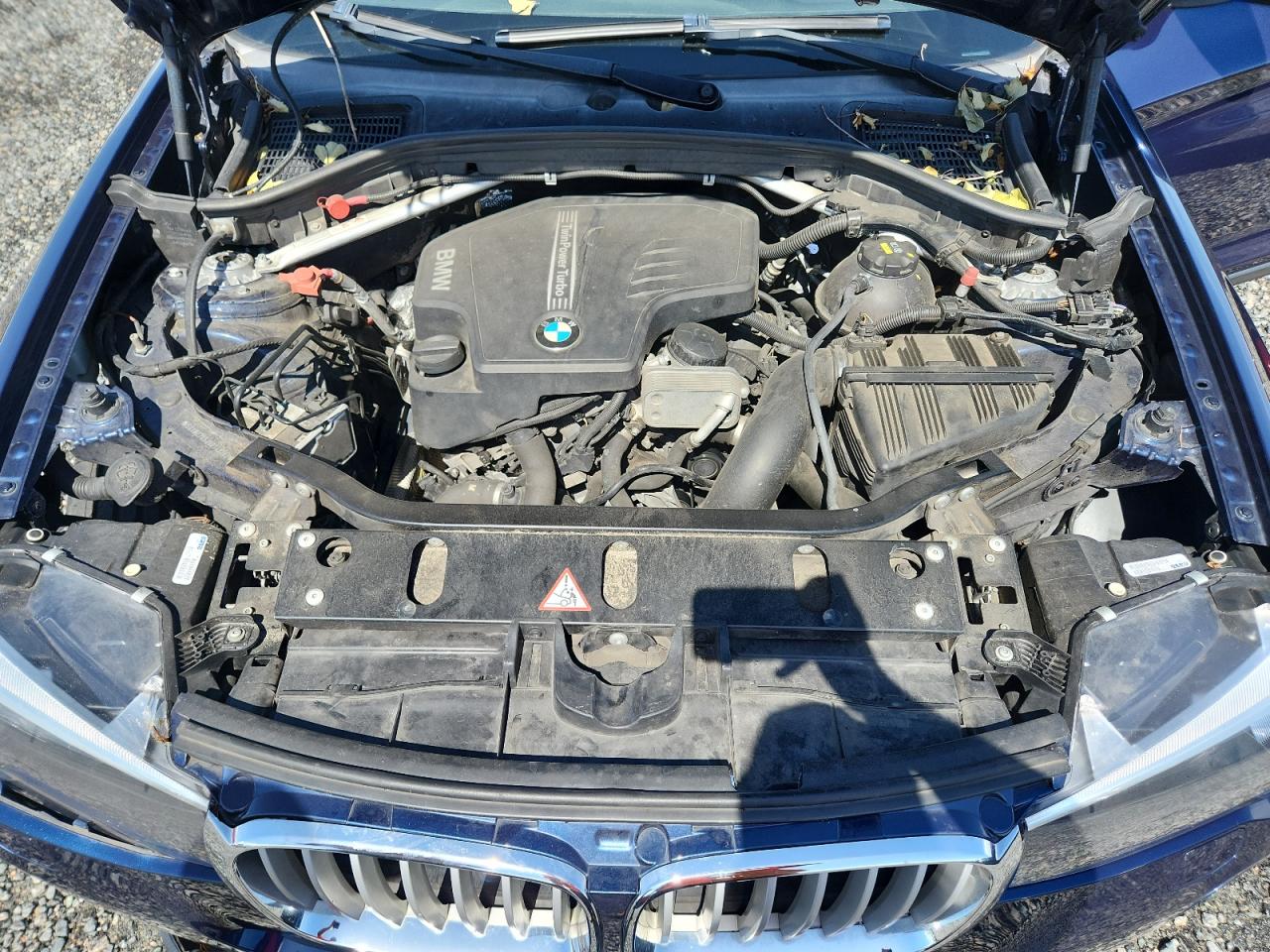 2016 Bmw X3 Sdrive28i Blue vin: 5UXWZ7C53G0T42762