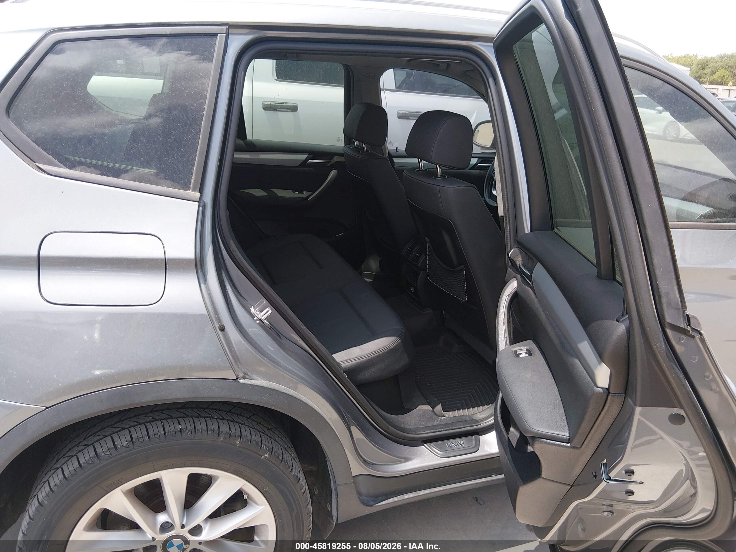 2015 Bmw X3 Sdrive28i Gray vin: 5UXWZ7C56F0F75536
