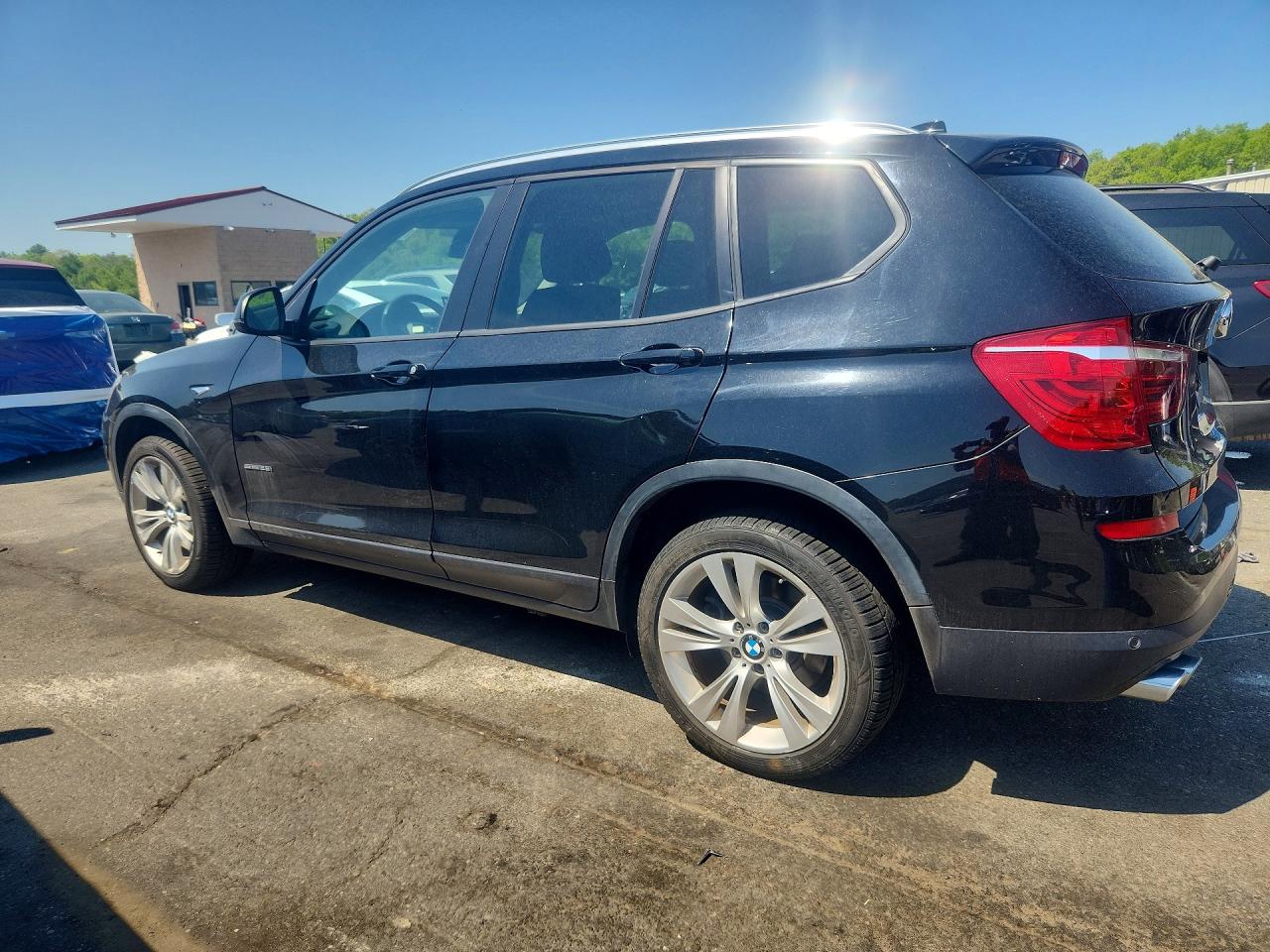 2016 Bmw X3 Sdrive28i Black vin: 5UXWZ7C58G0R32889