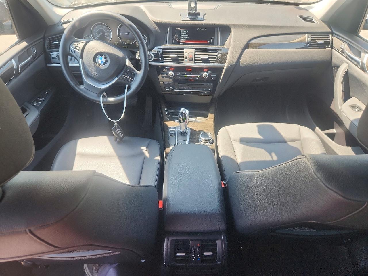 2016 Bmw X3 Sdrive28i Black vin: 5UXWZ7C58G0R32889