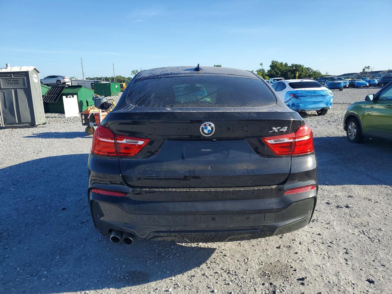 2015 Bmw X4 Xdrive28i Black vin: 5UXXW3C51F0F88779