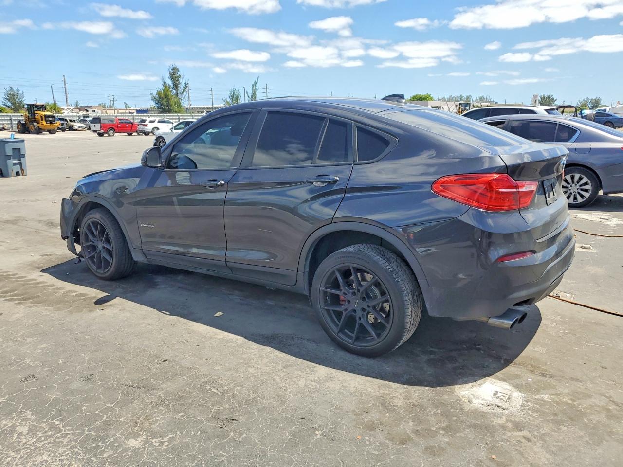 2015 Bmw X4 Xdrive28i Charcoal vin: 5UXXW3C53F0M87482