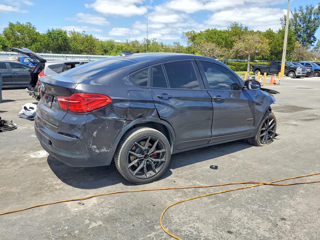 2015 Bmw X4 Xdrive28i Charcoal vin: 5UXXW3C53F0M87482