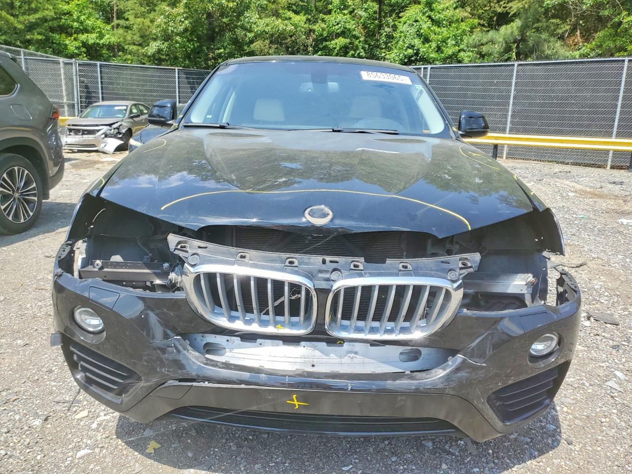 2015 Bmw X4 Xdrive28i Черный vin: 5UXXW3C54F0F88694