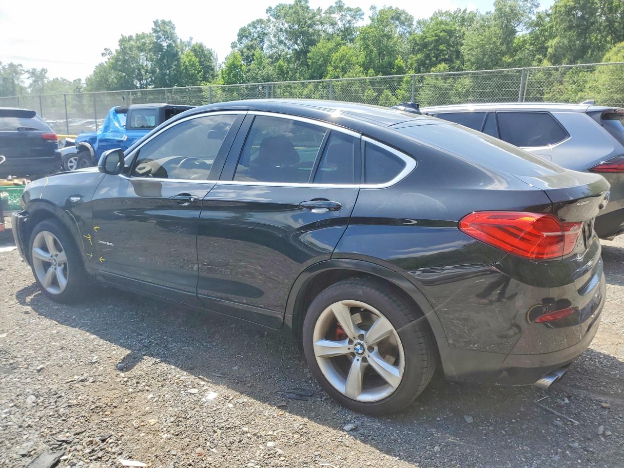 2015 Bmw X4 Xdrive28i Черный vin: 5UXXW3C54F0F88694