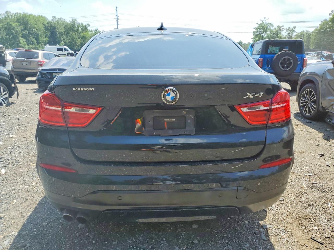 2015 Bmw X4 Xdrive28i Черный vin: 5UXXW3C54F0F88694
