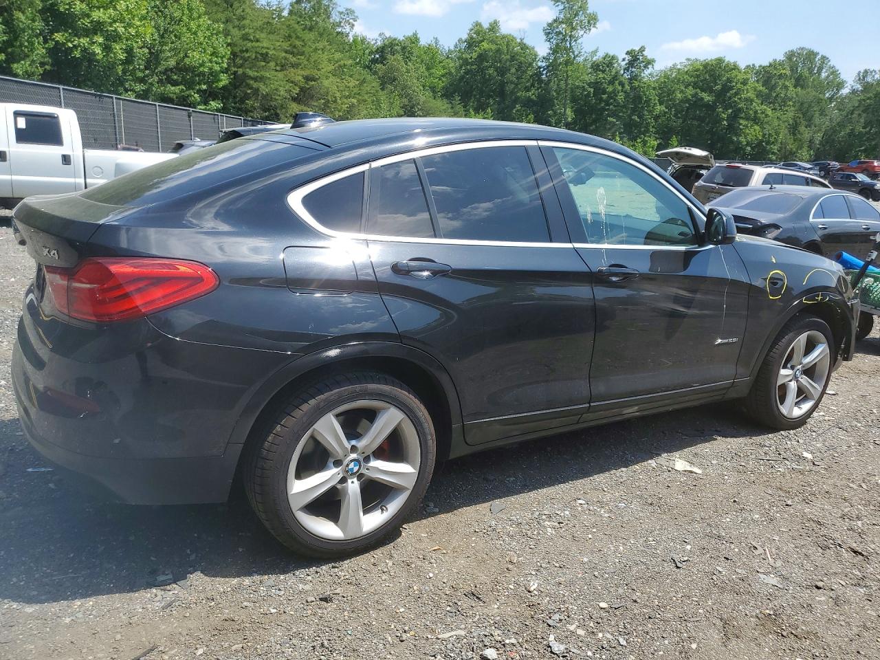 2015 Bmw X4 Xdrive28i Черный vin: 5UXXW3C54F0F88694