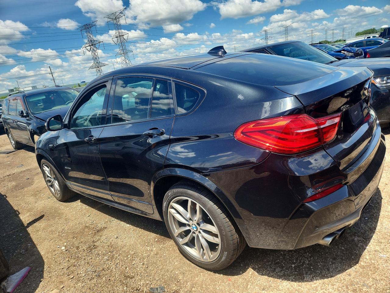 2015 Bmw X4 Xdrive28i Черный vin: 5UXXW3C54F0M87359