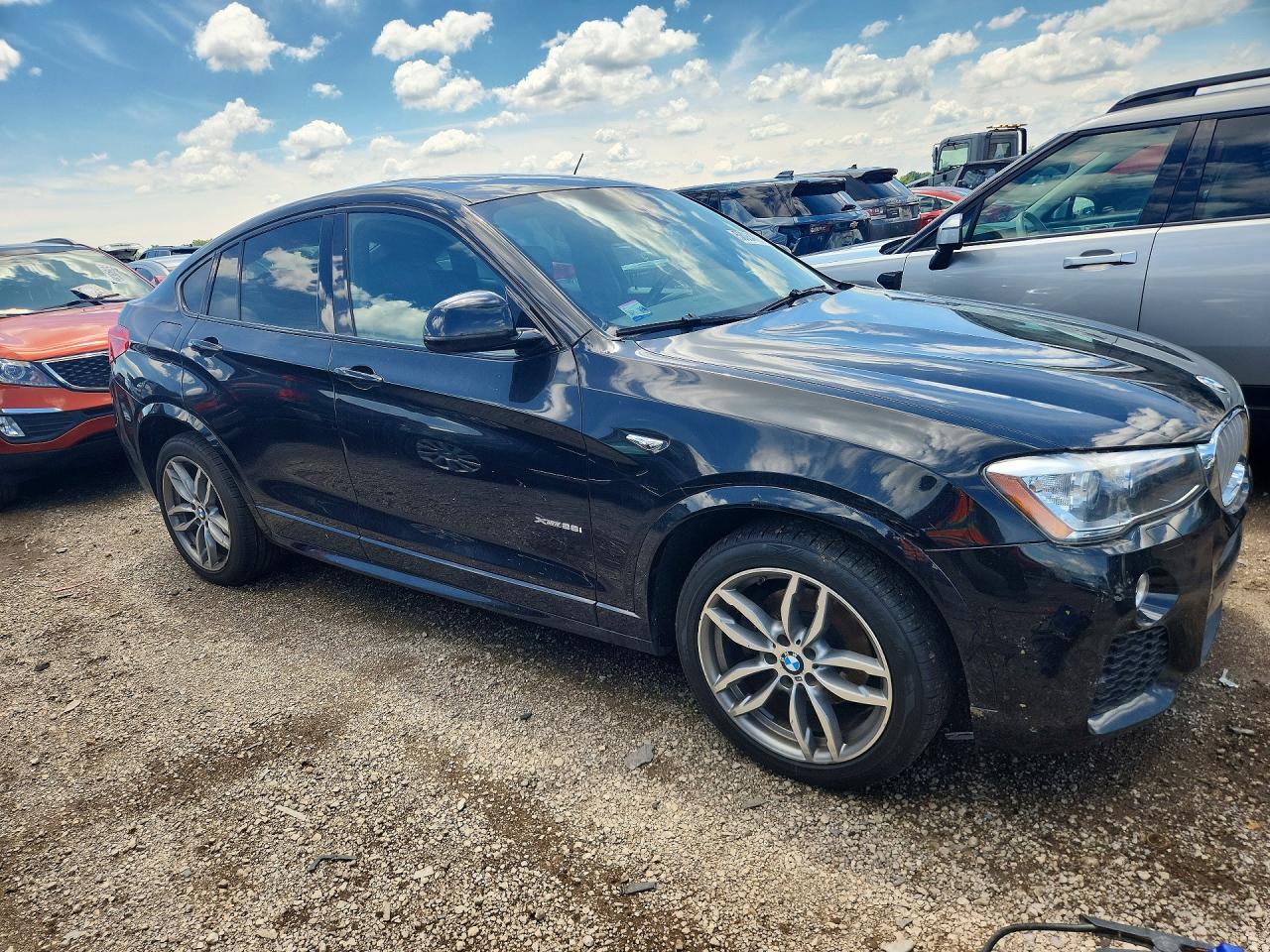 2015 Bmw X4 Xdrive28i Черный vin: 5UXXW3C54F0M87359