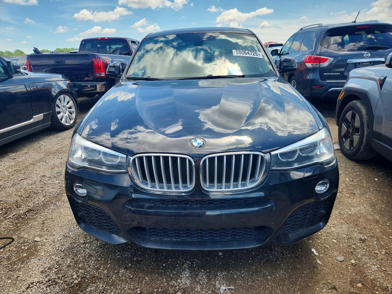 2015 Bmw X4 Xdrive28i Черный vin: 5UXXW3C54F0M87359