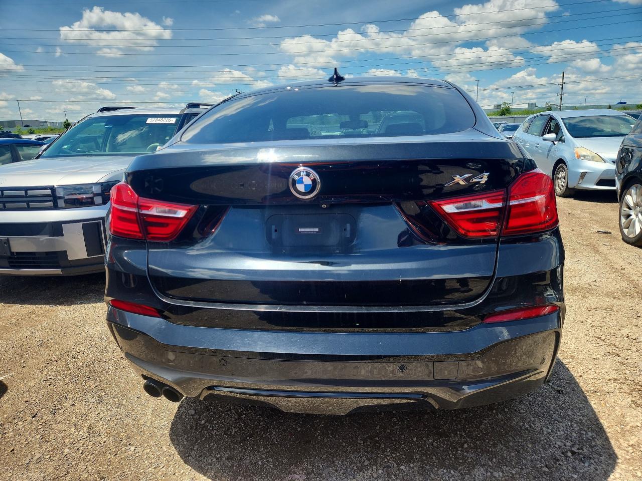 2015 Bmw X4 Xdrive28i Черный vin: 5UXXW3C54F0M87359