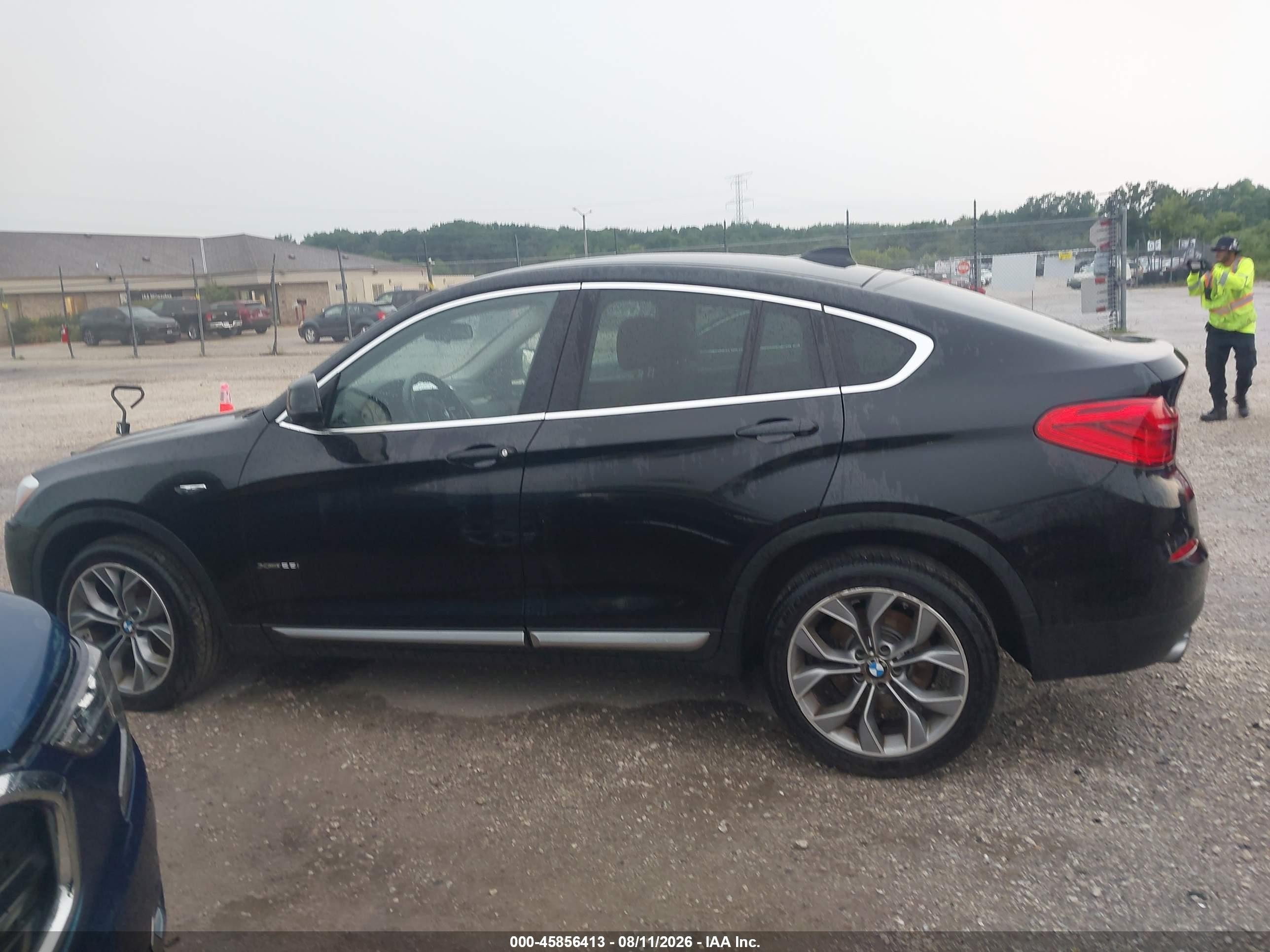 2015 Bmw X4 Xdrive28i Black vin: 5UXXW3C58F0M87865