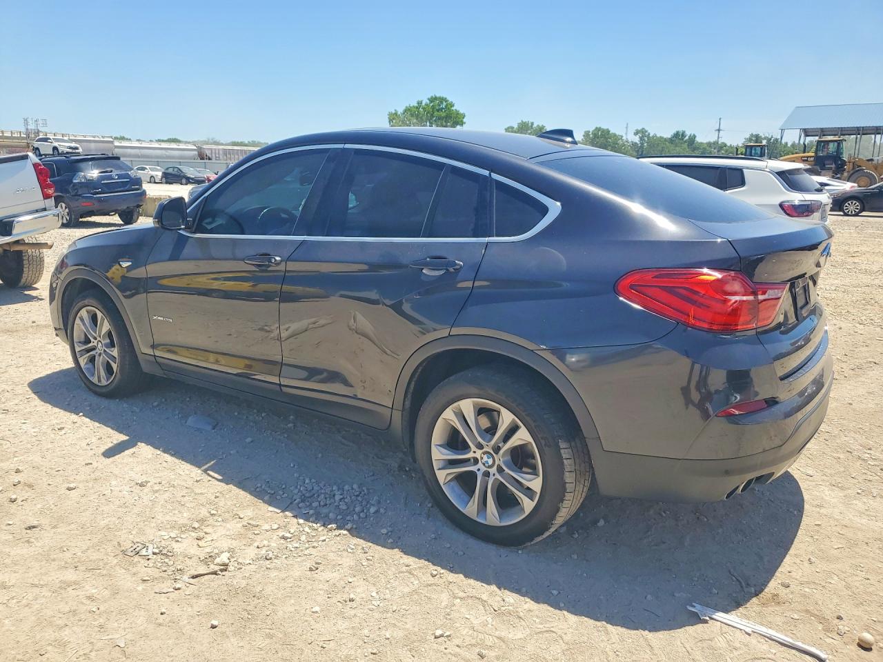 2015 Bmw X4 Xdrive28i Gray vin: 5UXXW3C58F0M88479