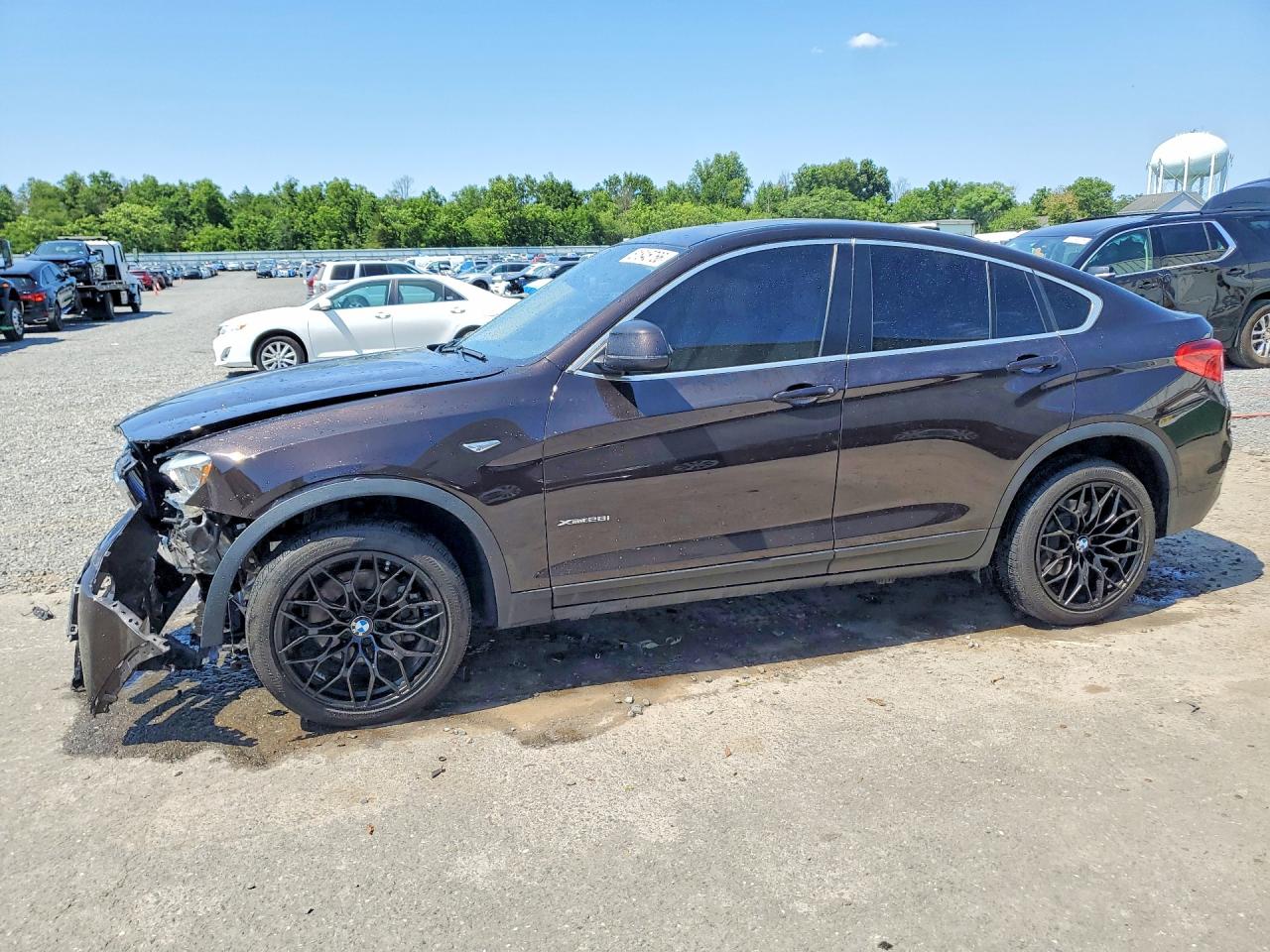 2015 Bmw X4 Xdrive28i Brown vin: 5UXXW3C59F0M88250