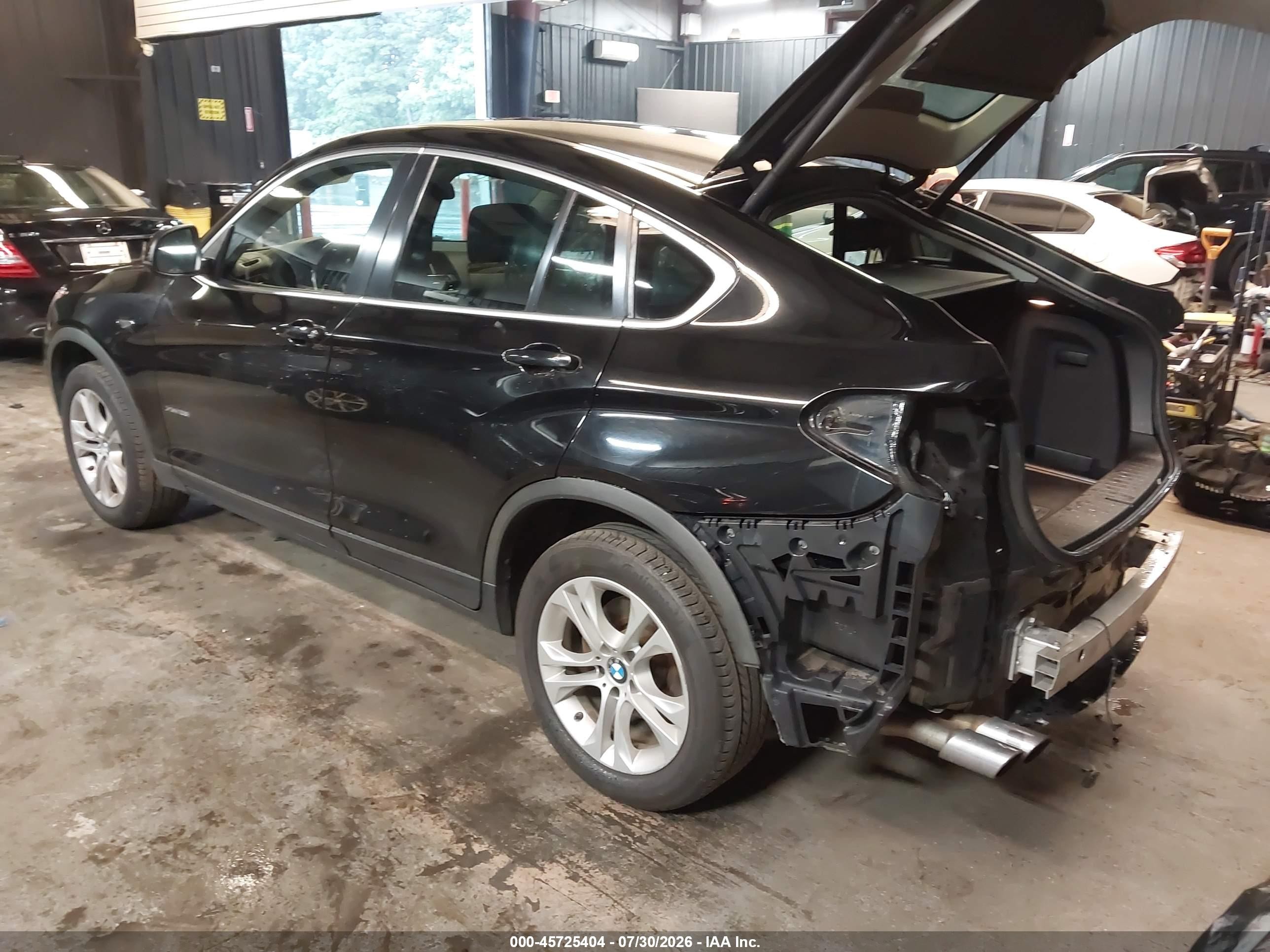 2015 Bmw X4 Xdrive28i Black vin: 5UXXW3C5XF0F89168