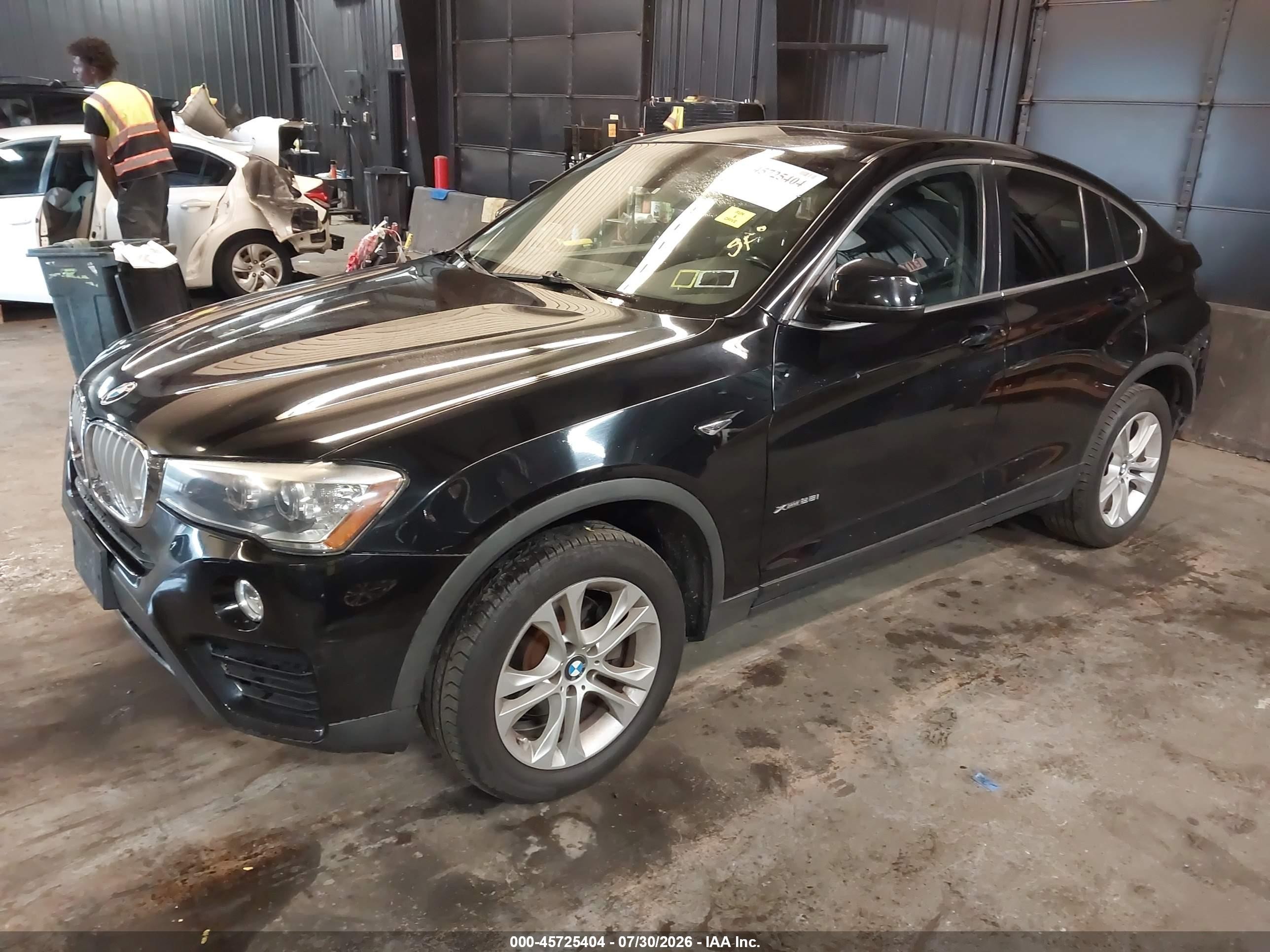 2015 Bmw X4 Xdrive28i Black vin: 5UXXW3C5XF0F89168