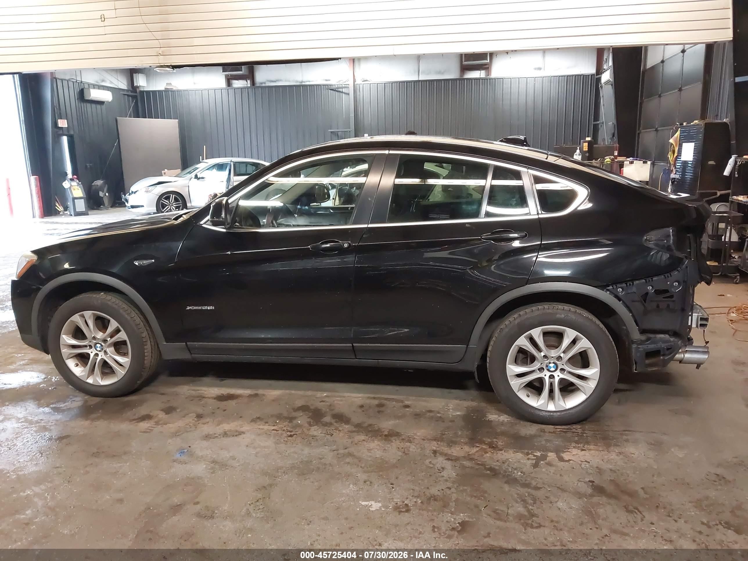 2015 Bmw X4 Xdrive28i Black vin: 5UXXW3C5XF0F89168