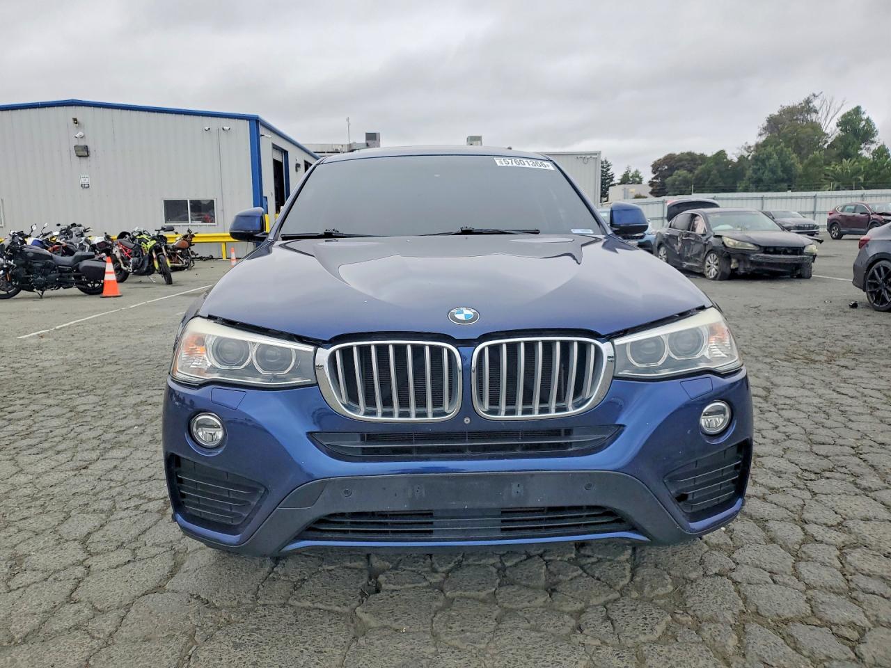 2015 Bmw X4 Xdrive35i Blue vin: 5UXXW5C50F0E87907