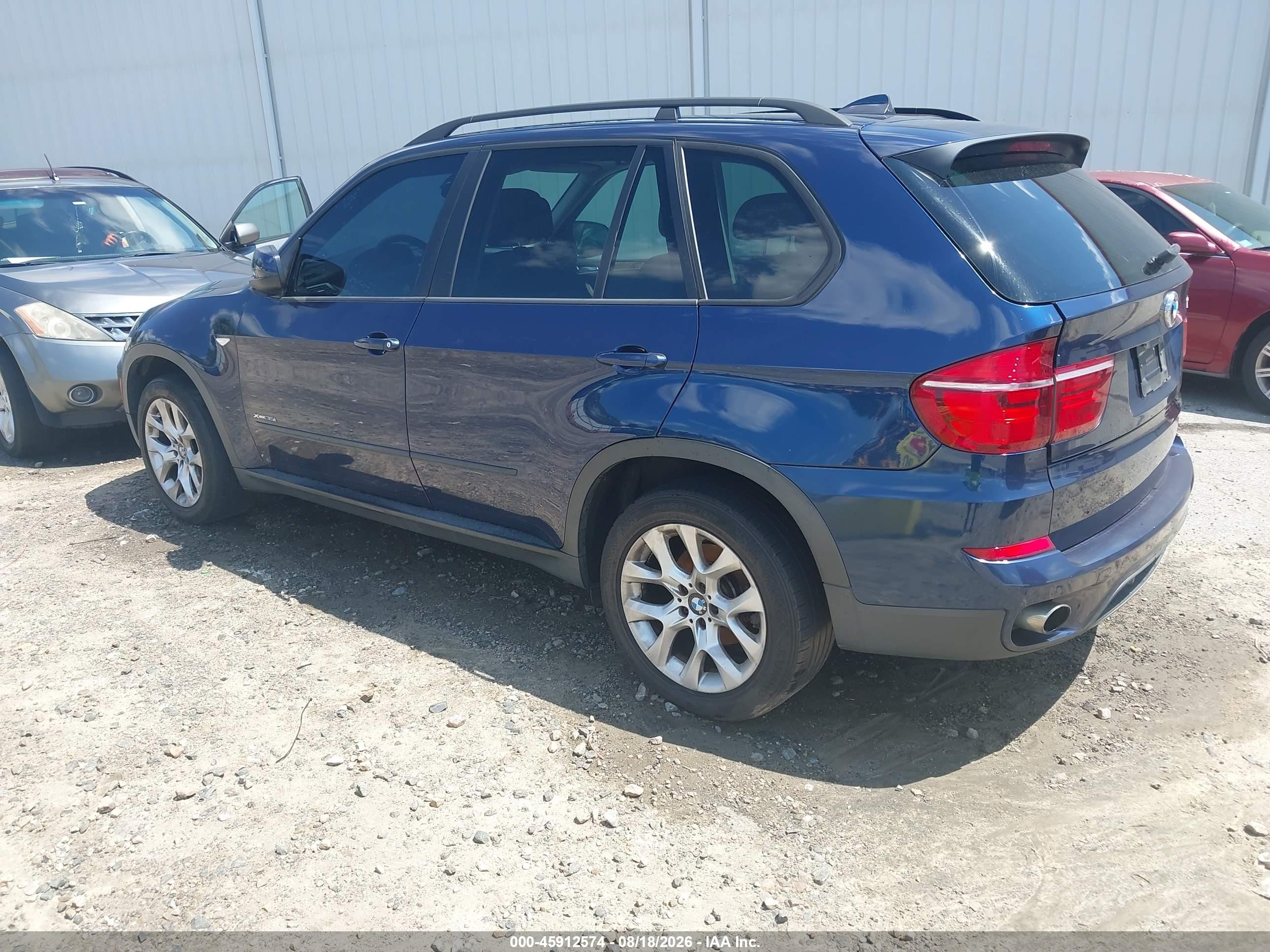 2011 Bmw X5 Xdrive35i/xdrive35i Premium/xdrive35i Sport Activity Blue vin: 5UXZV4C50BL738792