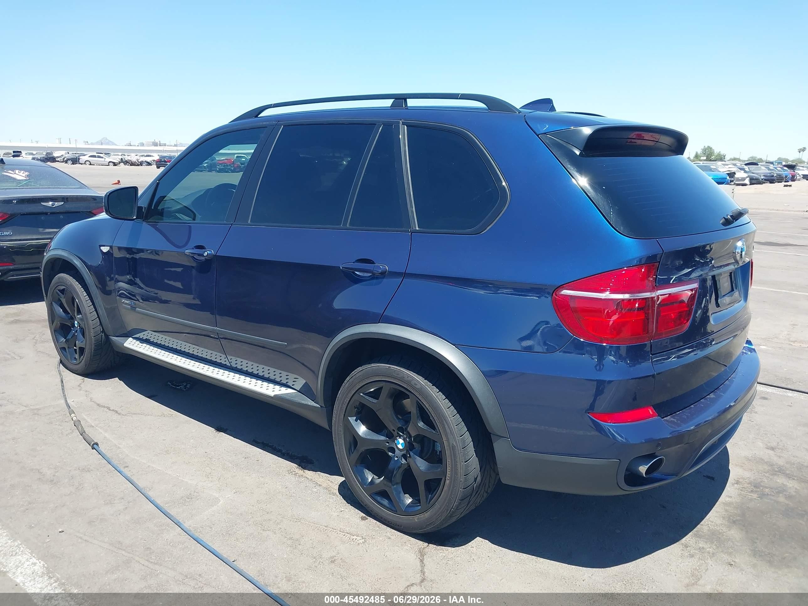 2012 Bmw X5 Xdrive35i/xdrive35i Premium/xdrive35i Sport Activity Blue vin: 5UXZV4C50CL761359