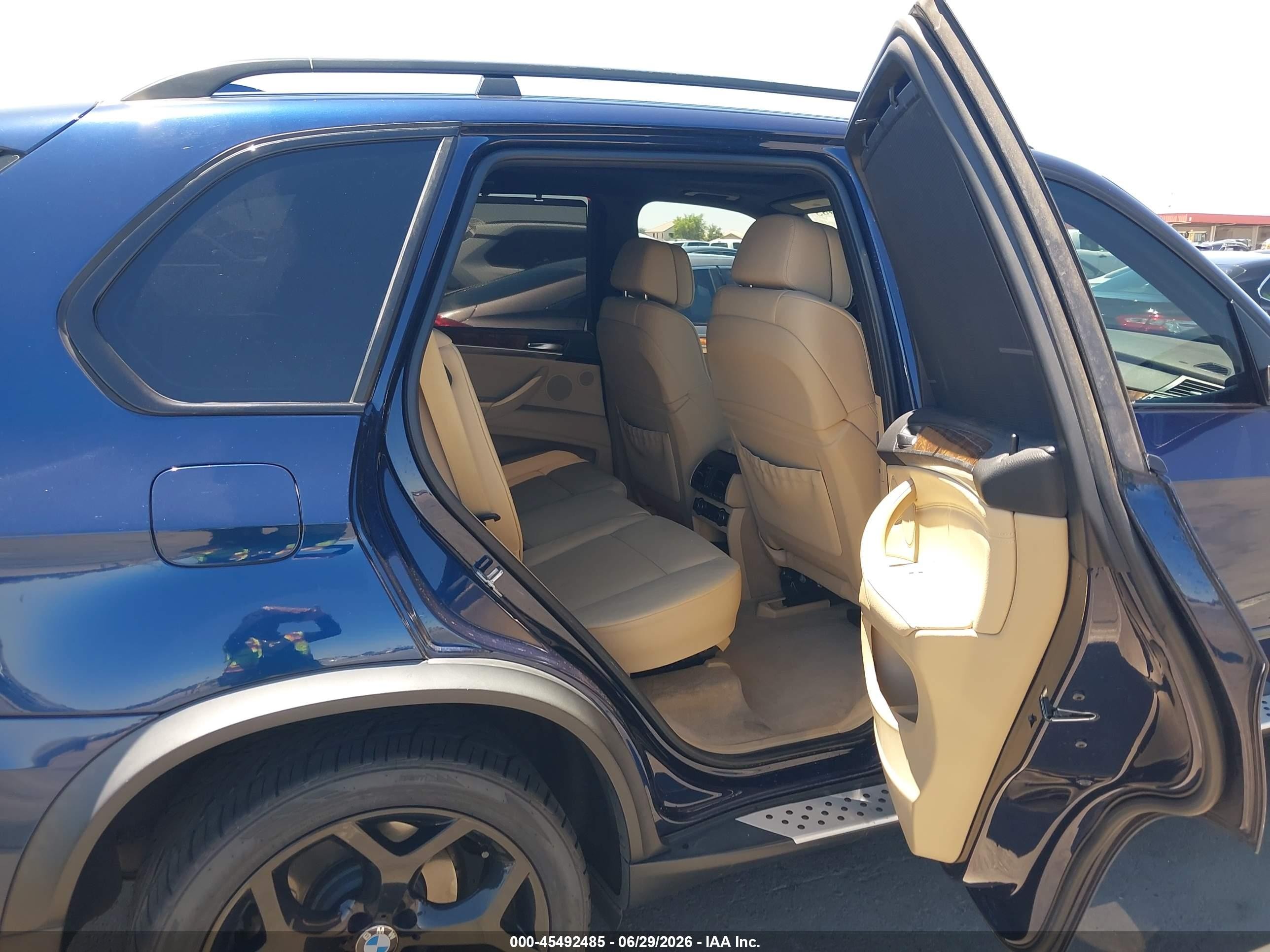 2012 Bmw X5 Xdrive35i/xdrive35i Premium/xdrive35i Sport Activity Blue vin: 5UXZV4C50CL761359