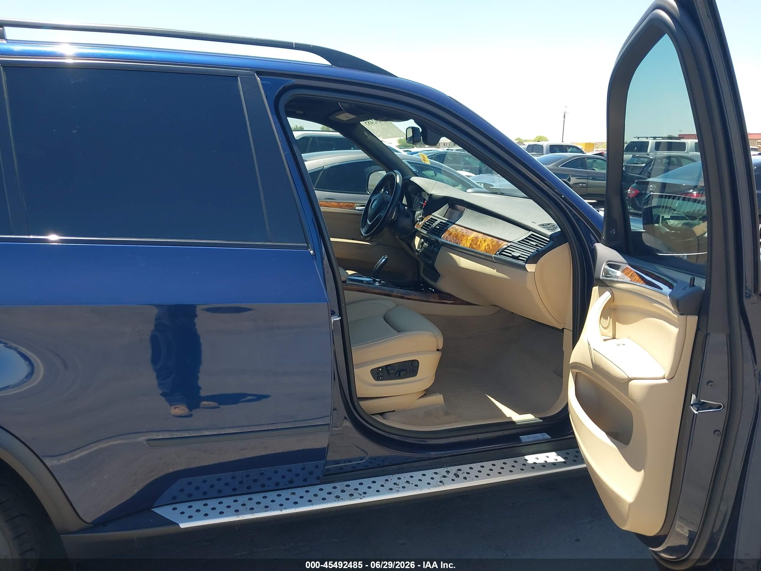 2012 Bmw X5 Xdrive35i/xdrive35i Premium/xdrive35i Sport Activity Blue vin: 5UXZV4C50CL761359