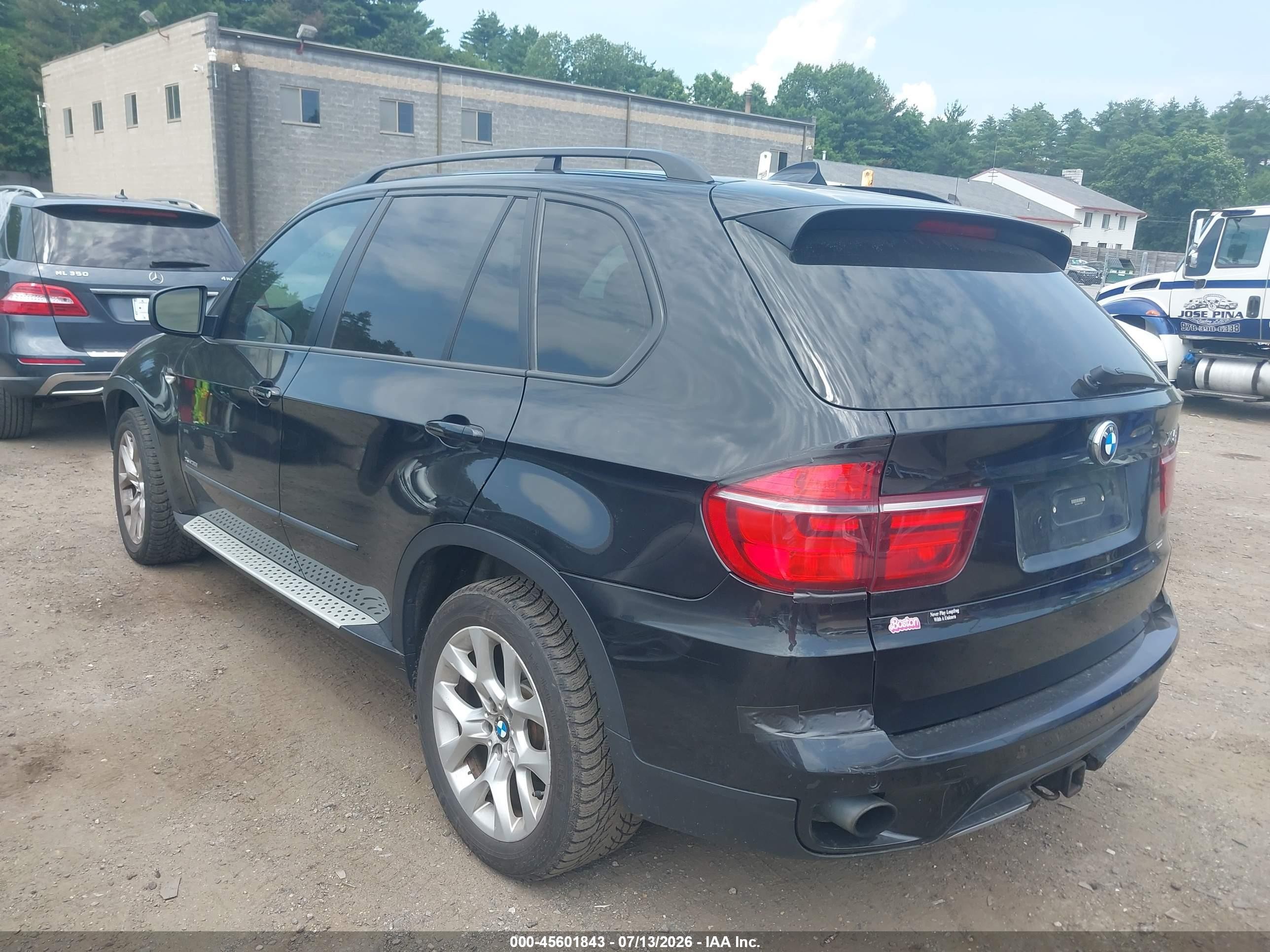 2012 Bmw X5 Xdrive35i/xdrive35i Premium/xdrive35i Sport Activity Black vin: 5UXZV4C50CL762284